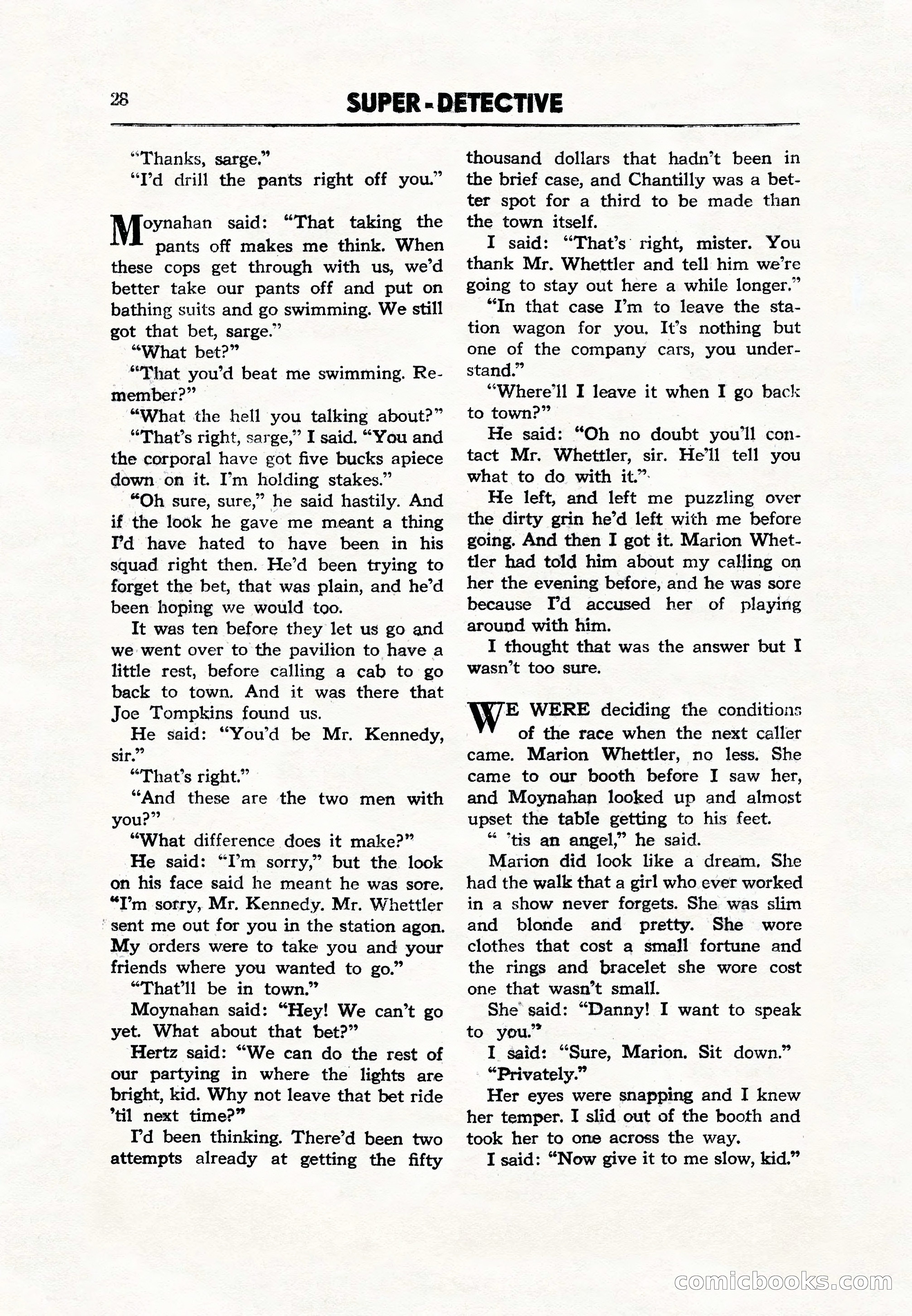 Super Detective, December 1943 — page 30 of 116