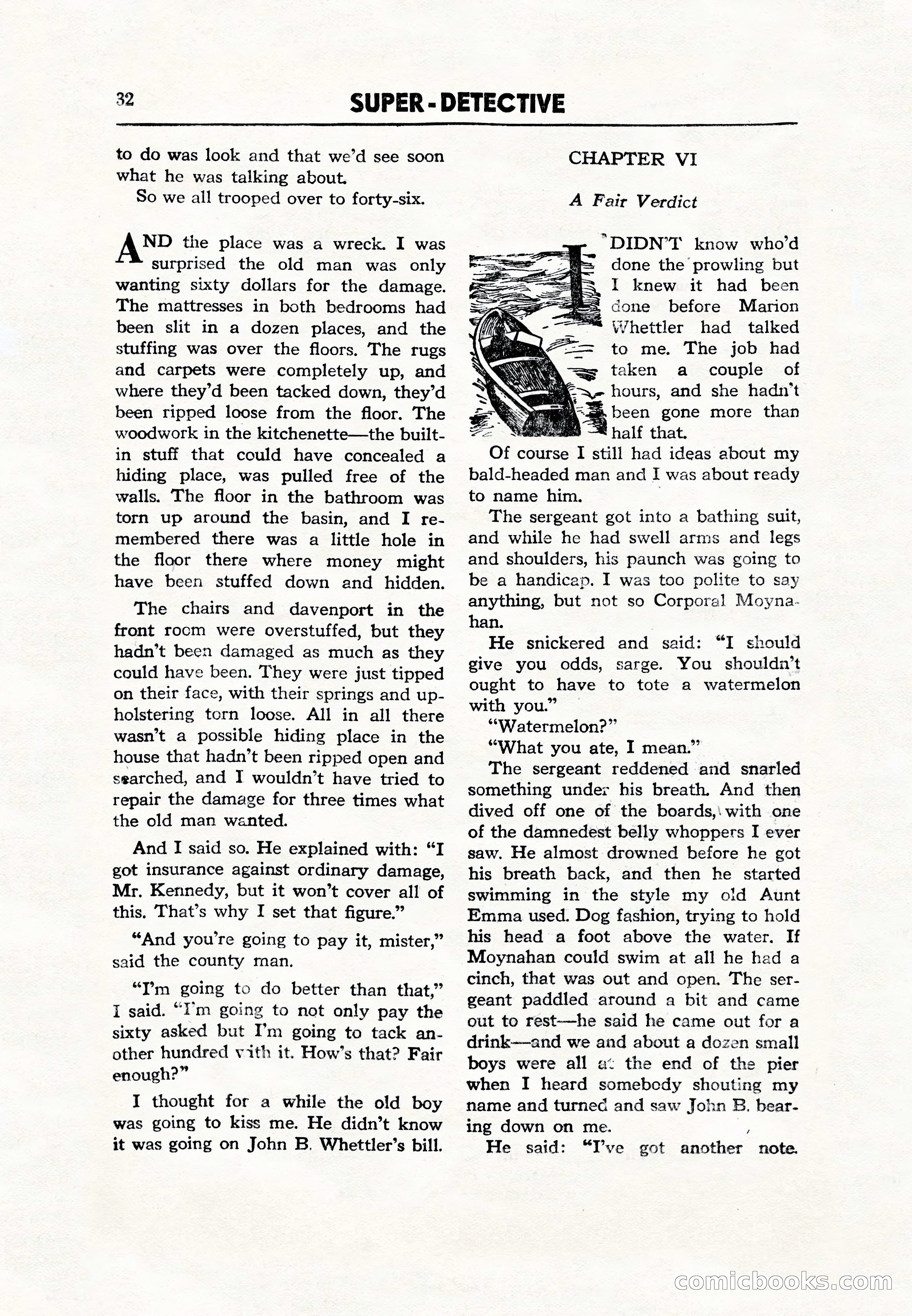 Super Detective, December 1943 — page 34 of 116