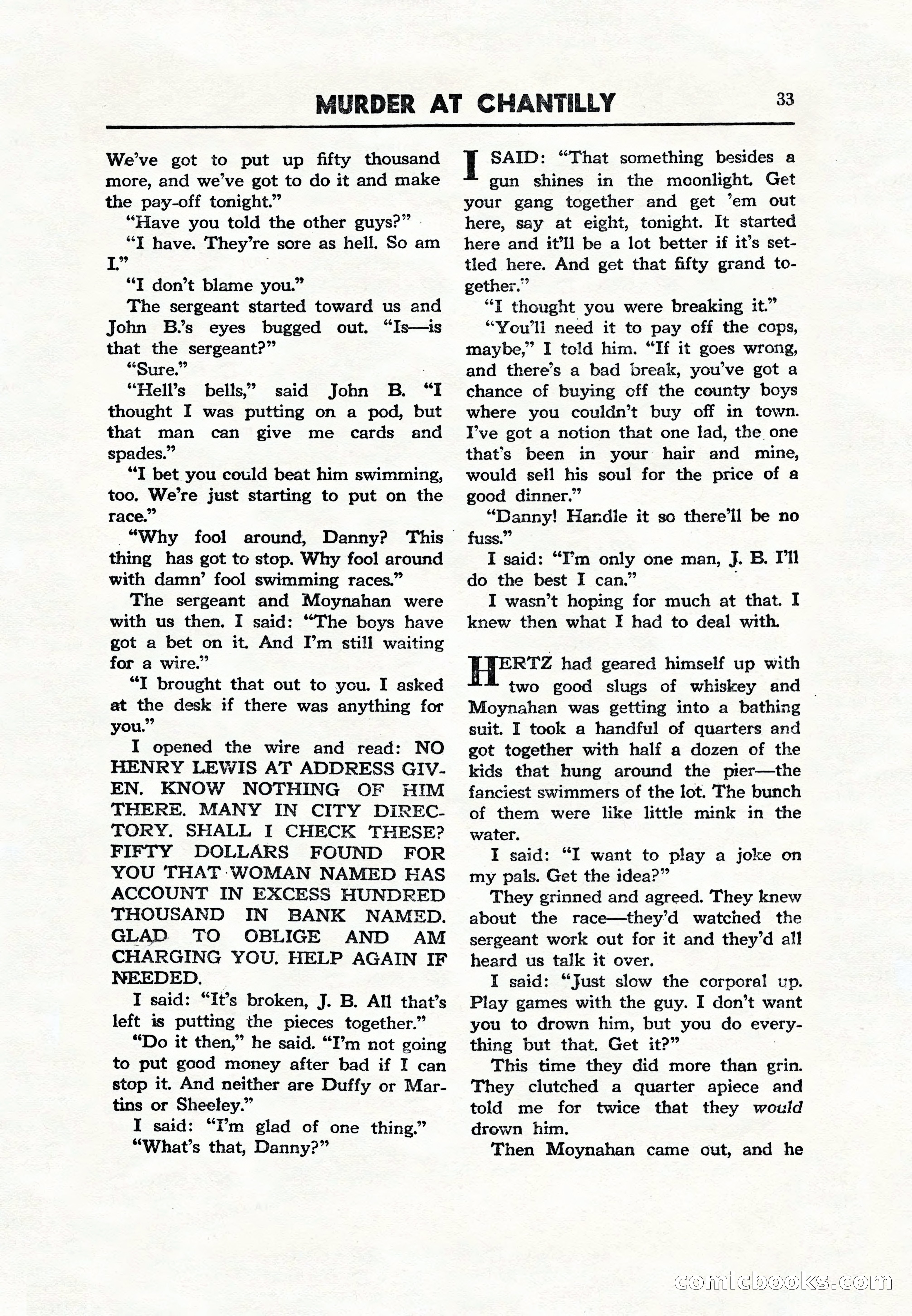 Super Detective, December 1943 — page 35 of 116