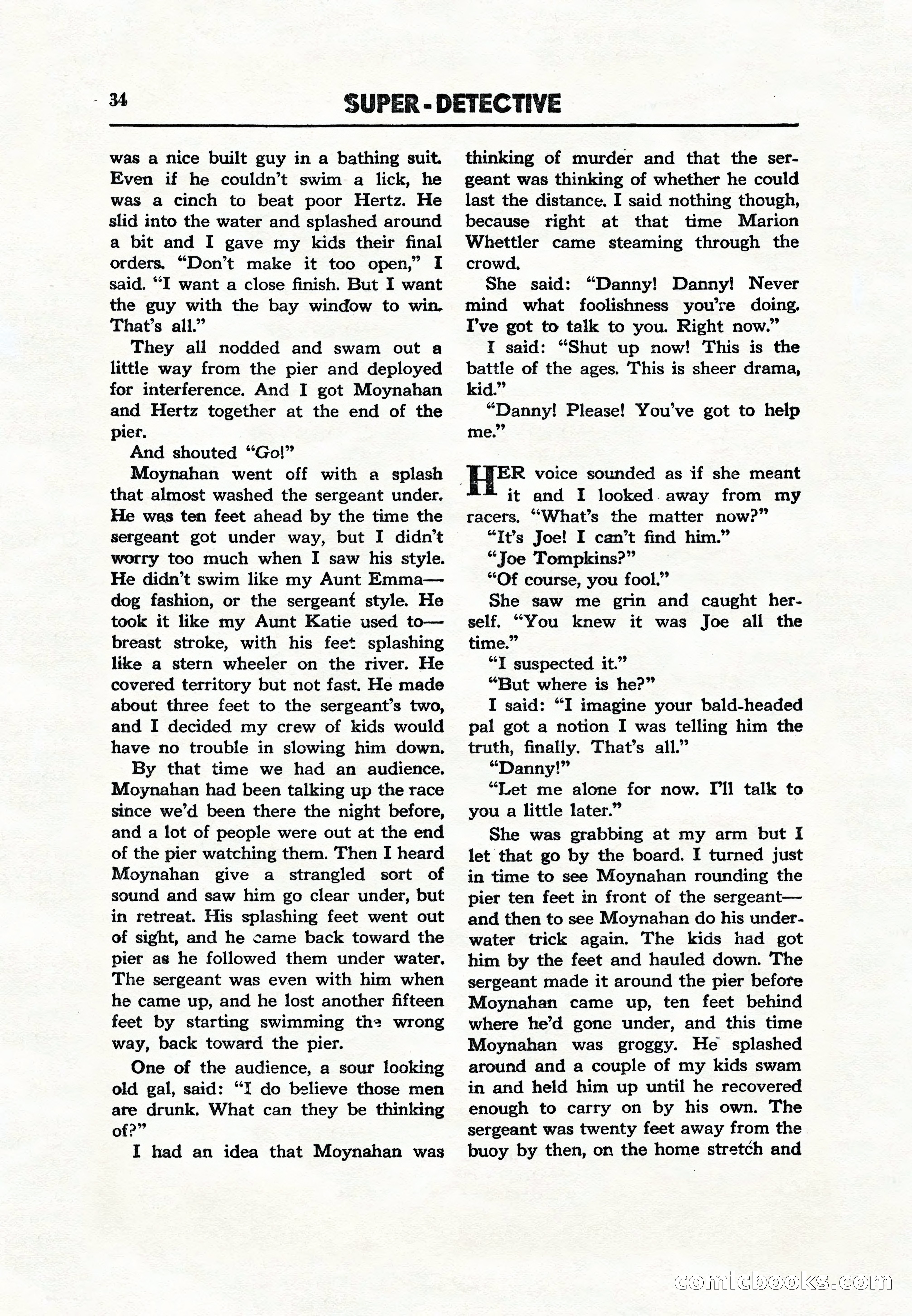 Super Detective, December 1943 — page 36 of 116