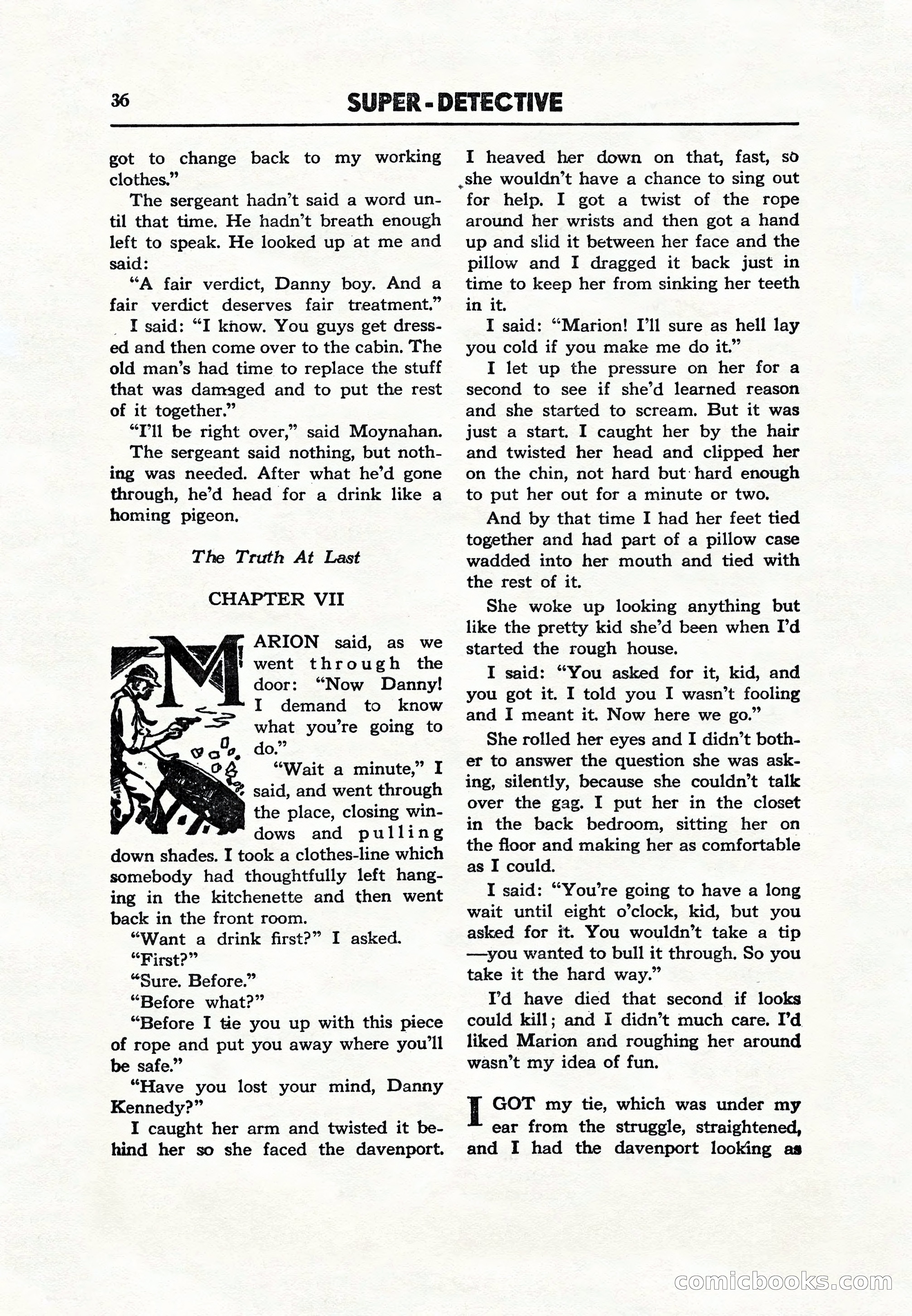 Super Detective, December 1943 — page 38 of 116