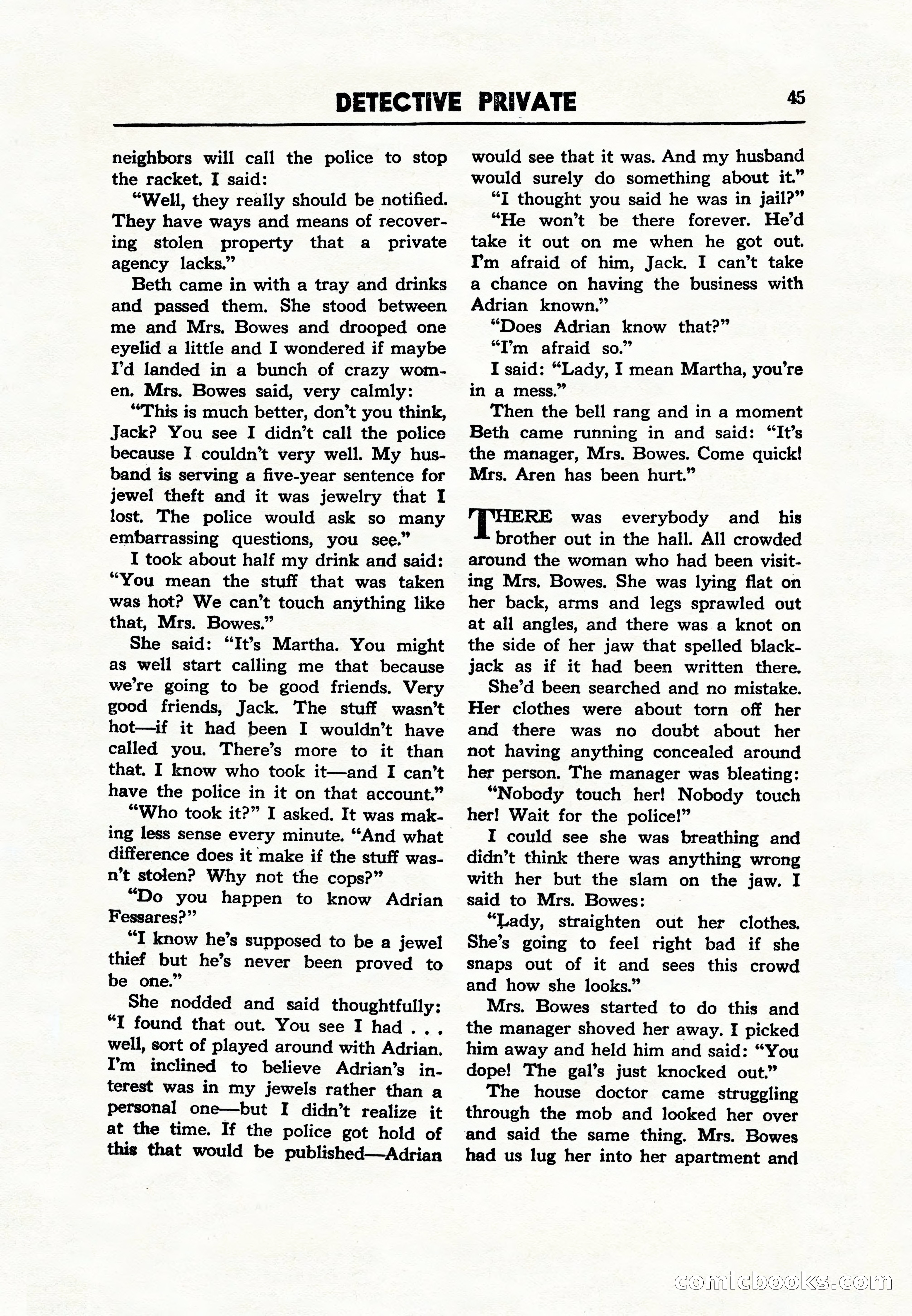Super Detective, December 1943 — page 47 of 116