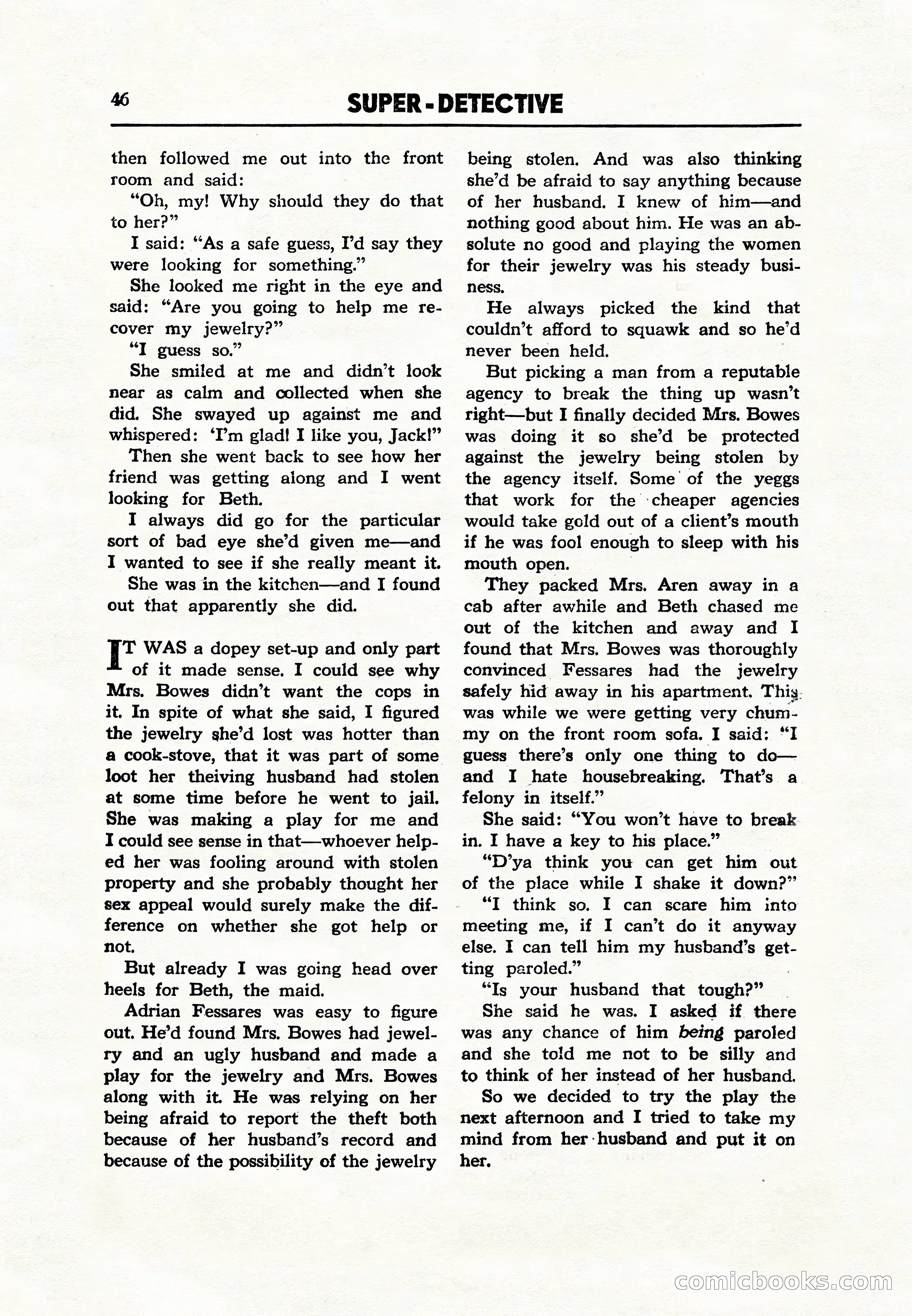 Super Detective, December 1943 — page 48 of 116