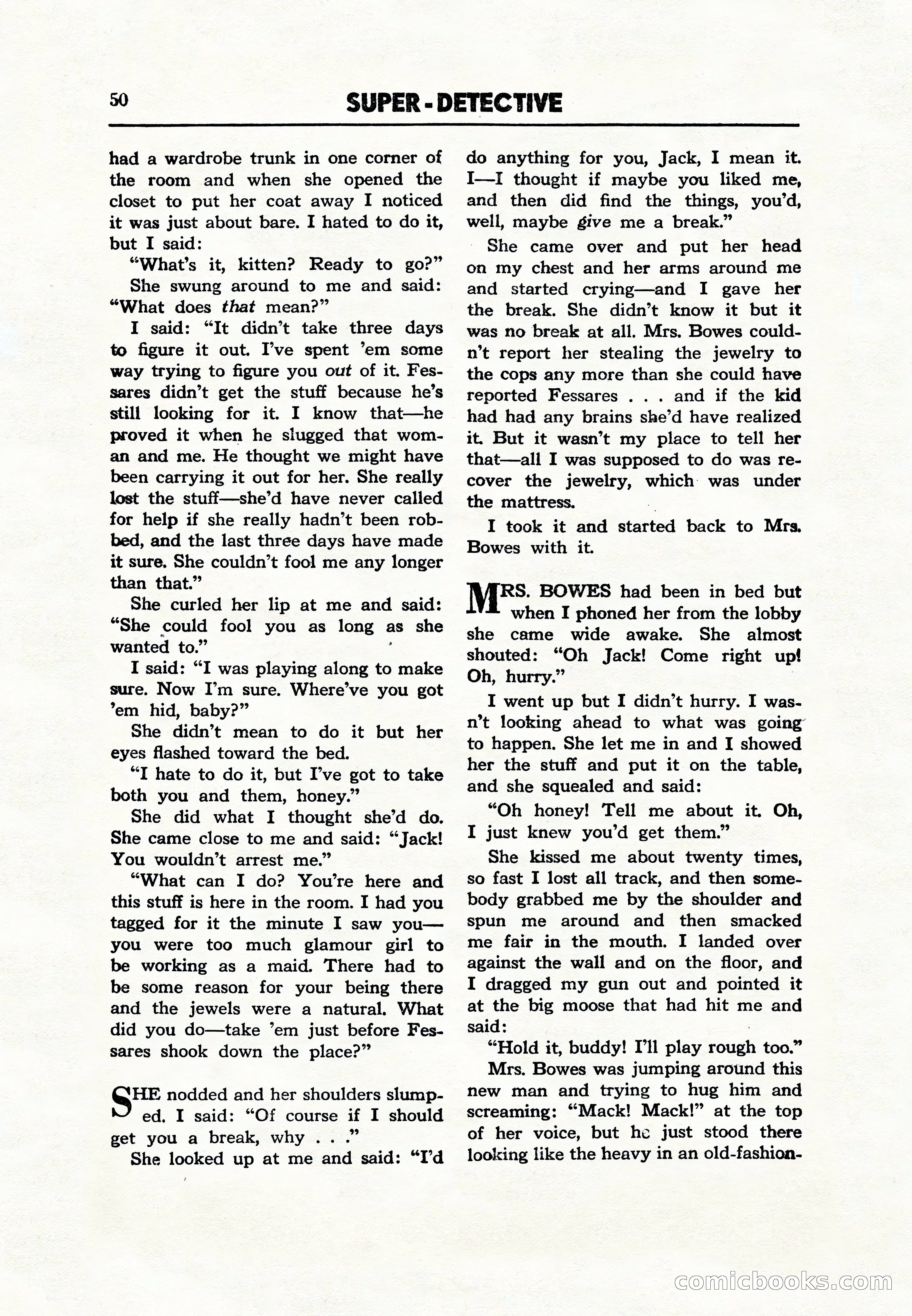 Super Detective, December 1943 — page 52 of 116