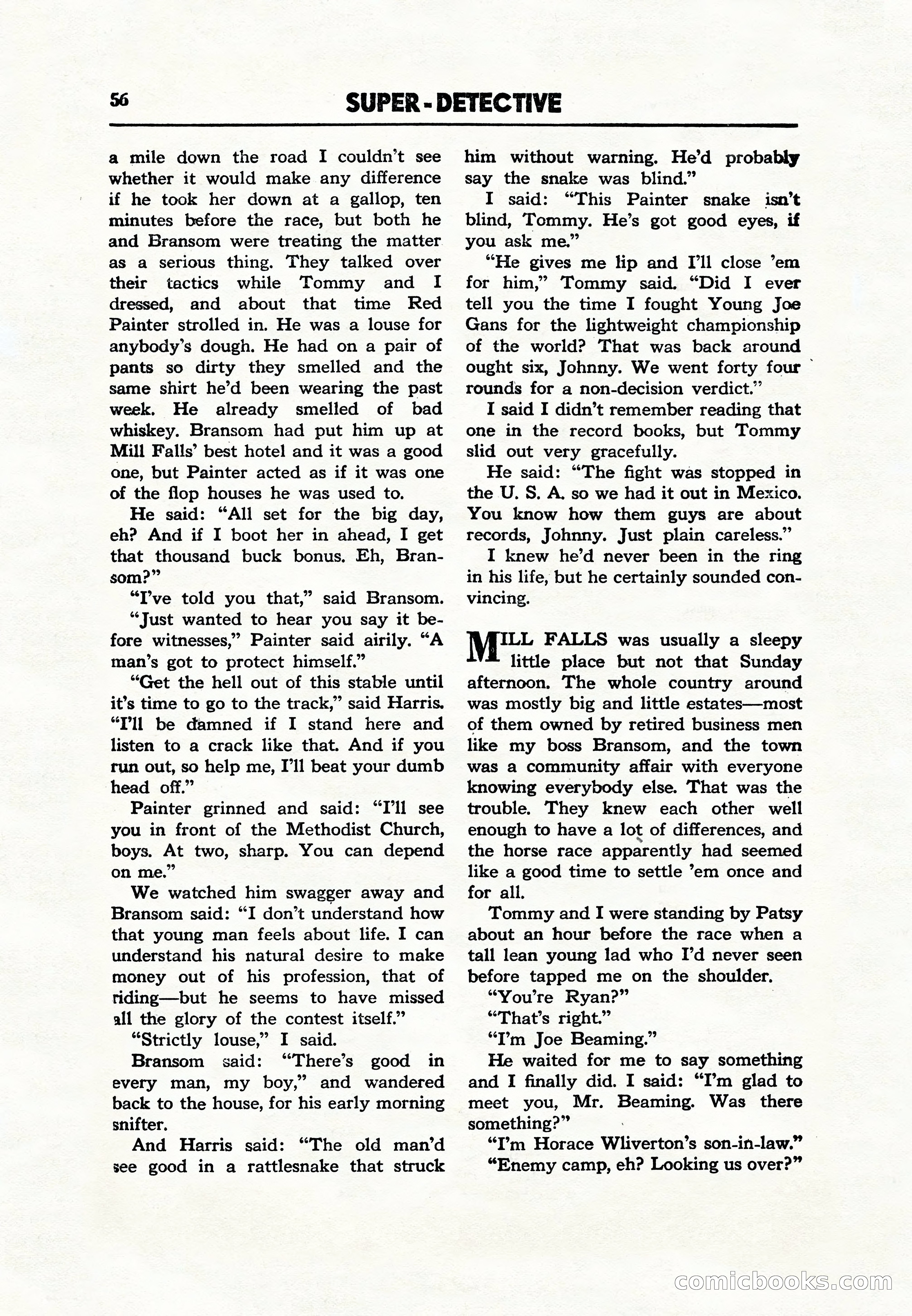 Super Detective, December 1943 — page 58 of 116