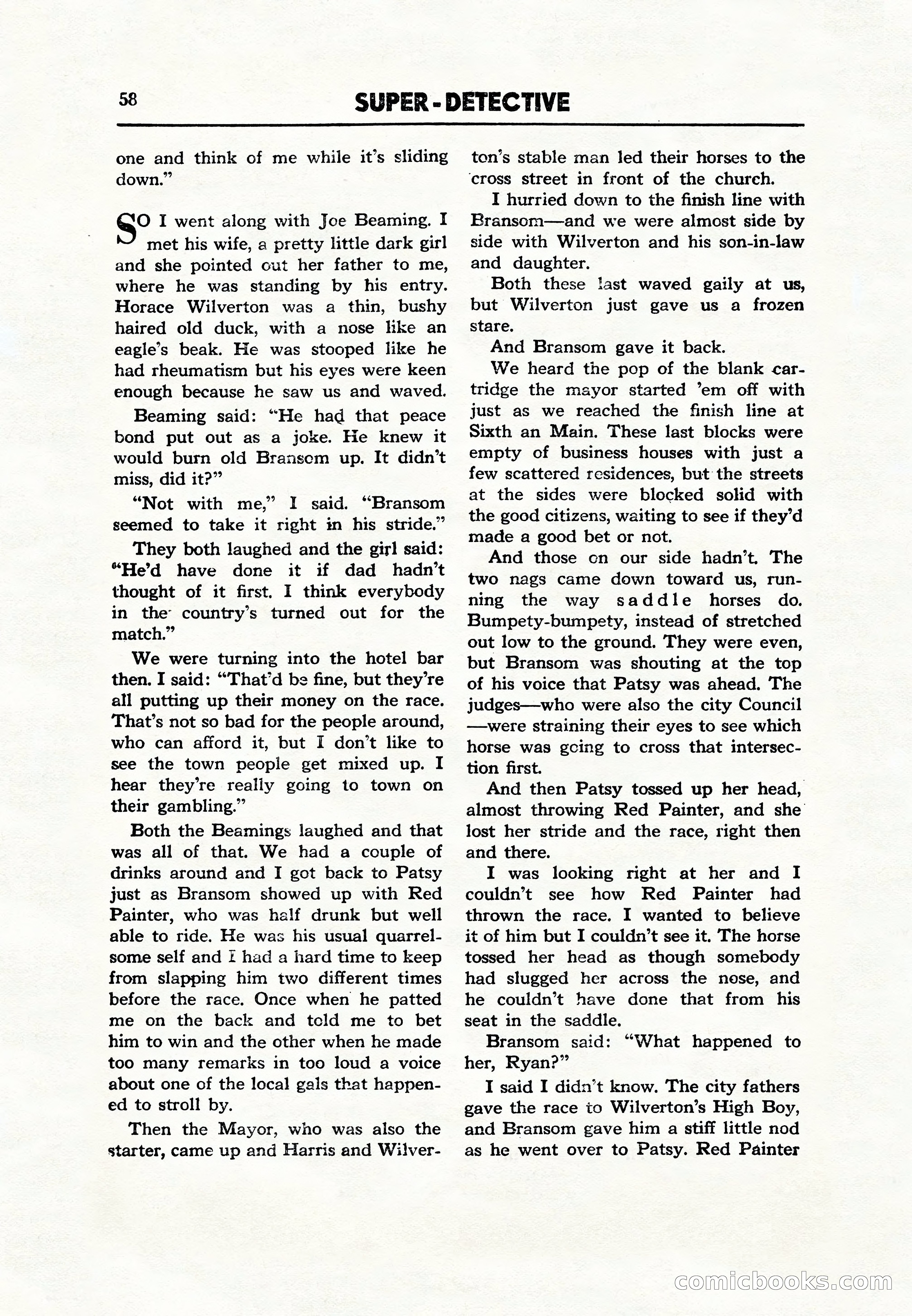 Super Detective, December 1943 — page 60 of 116