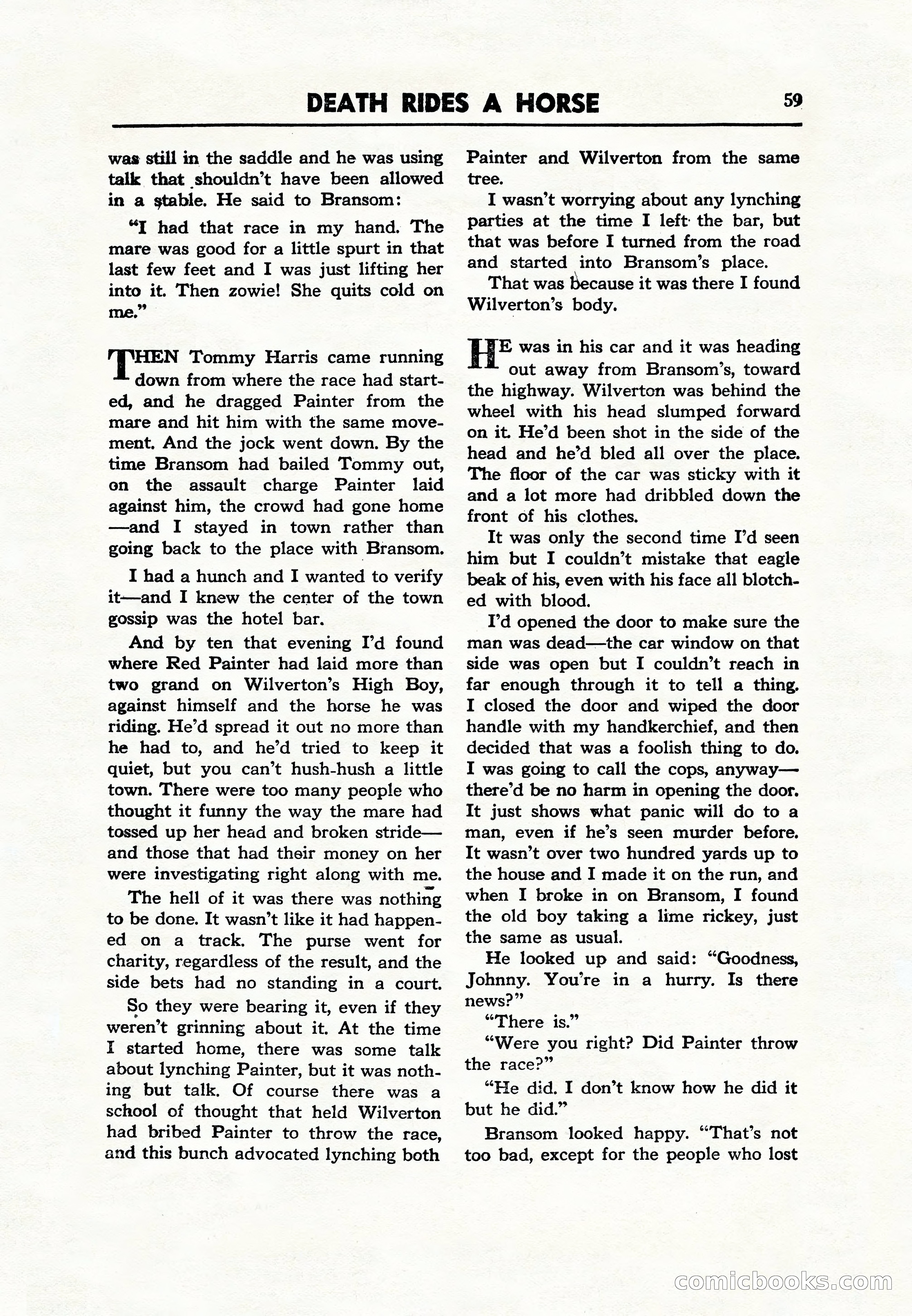 Super Detective, December 1943 — page 61 of 116