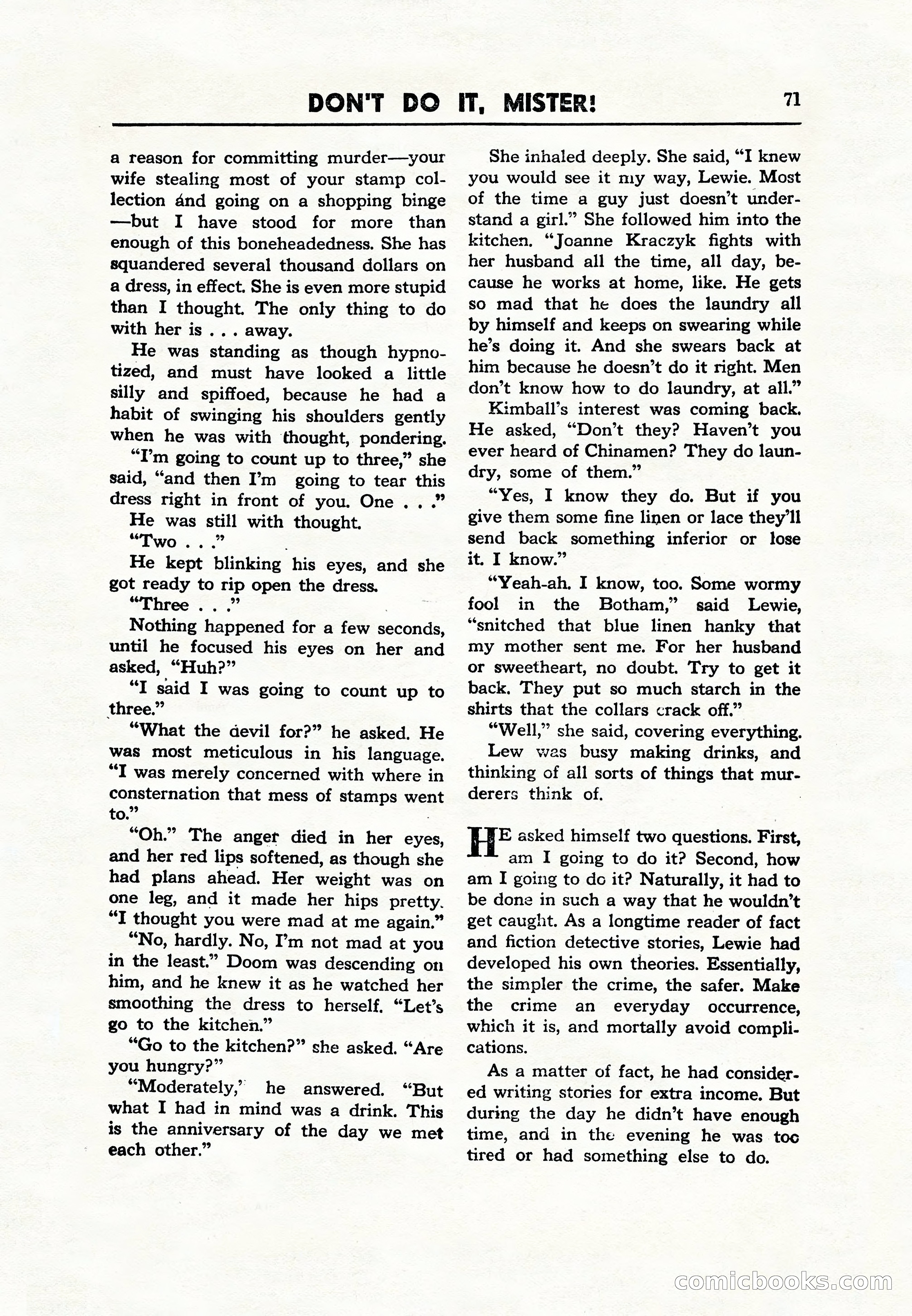 Super Detective, December 1943 — page 73 of 116