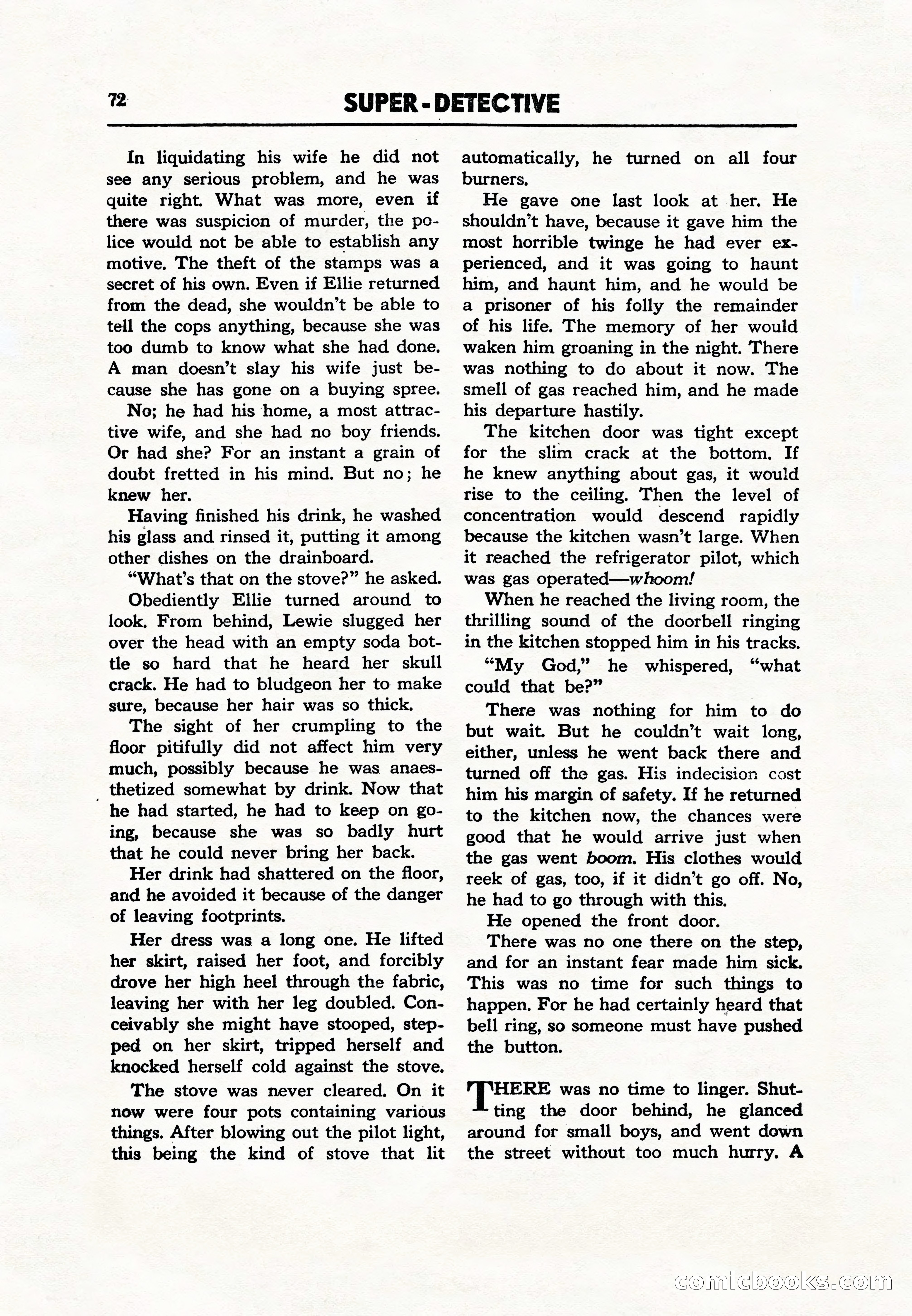 Super Detective, December 1943 — page 74 of 116