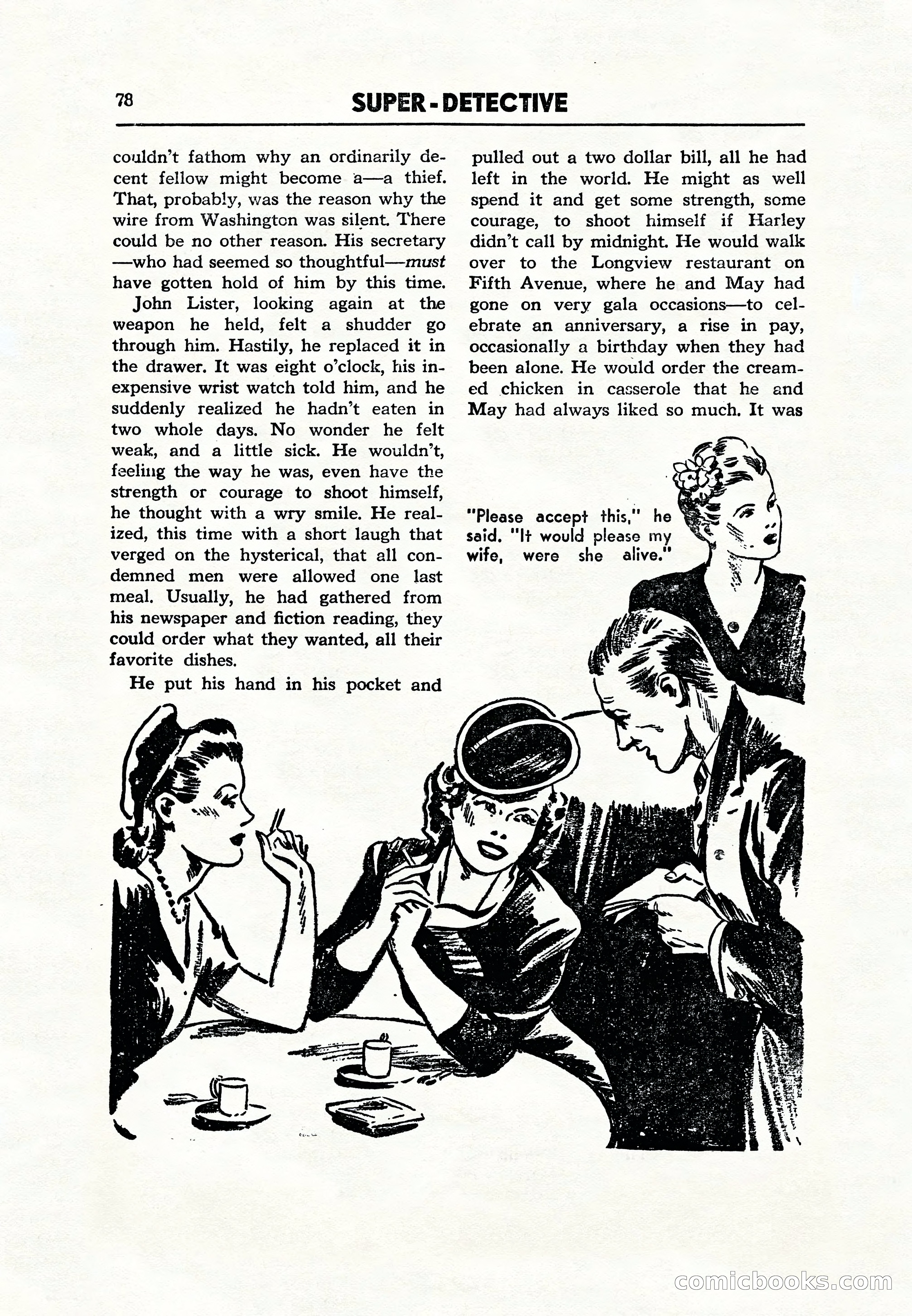 Super Detective, December 1943 — page 80 of 116