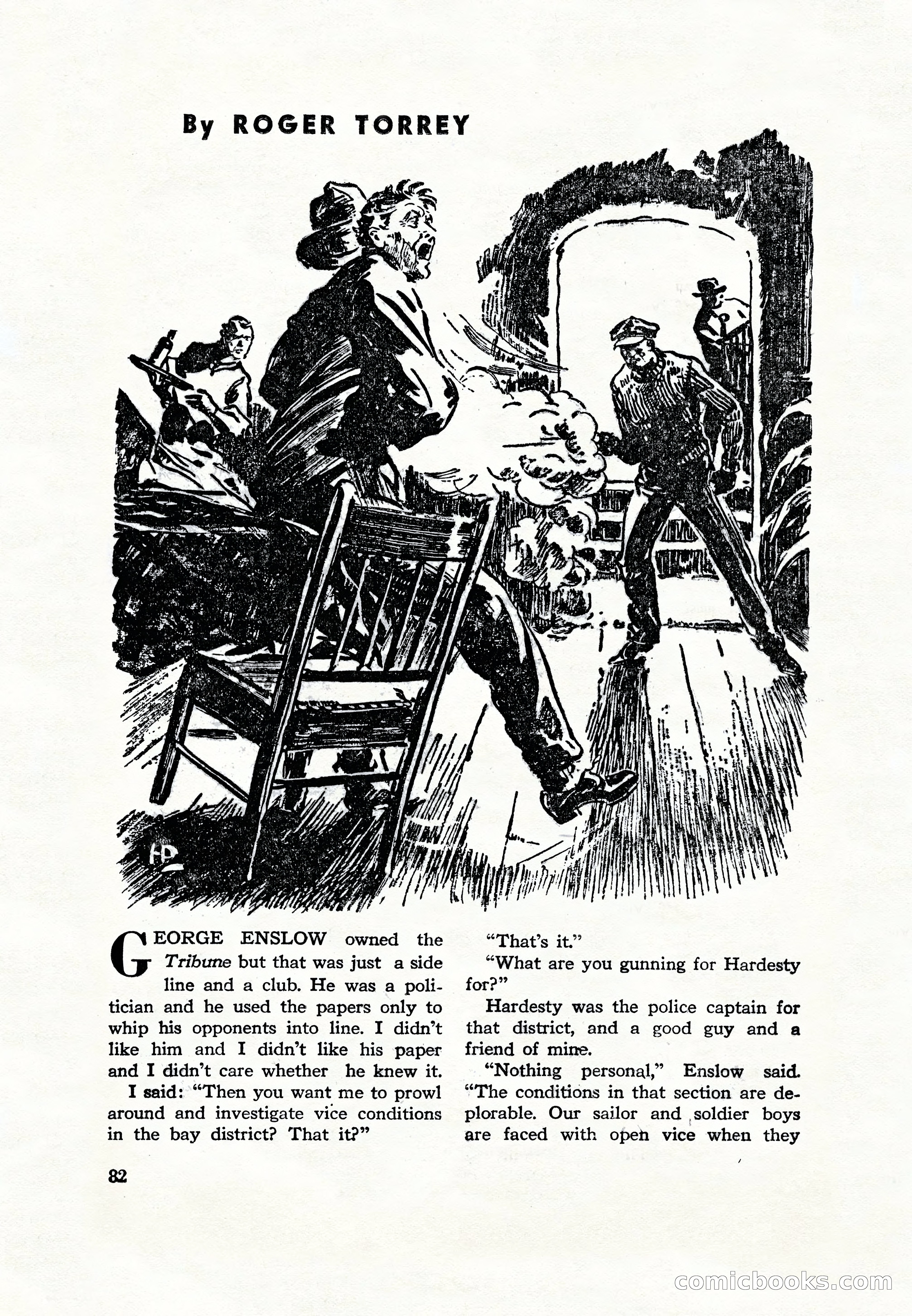 Super Detective, December 1943 — page 84 of 116