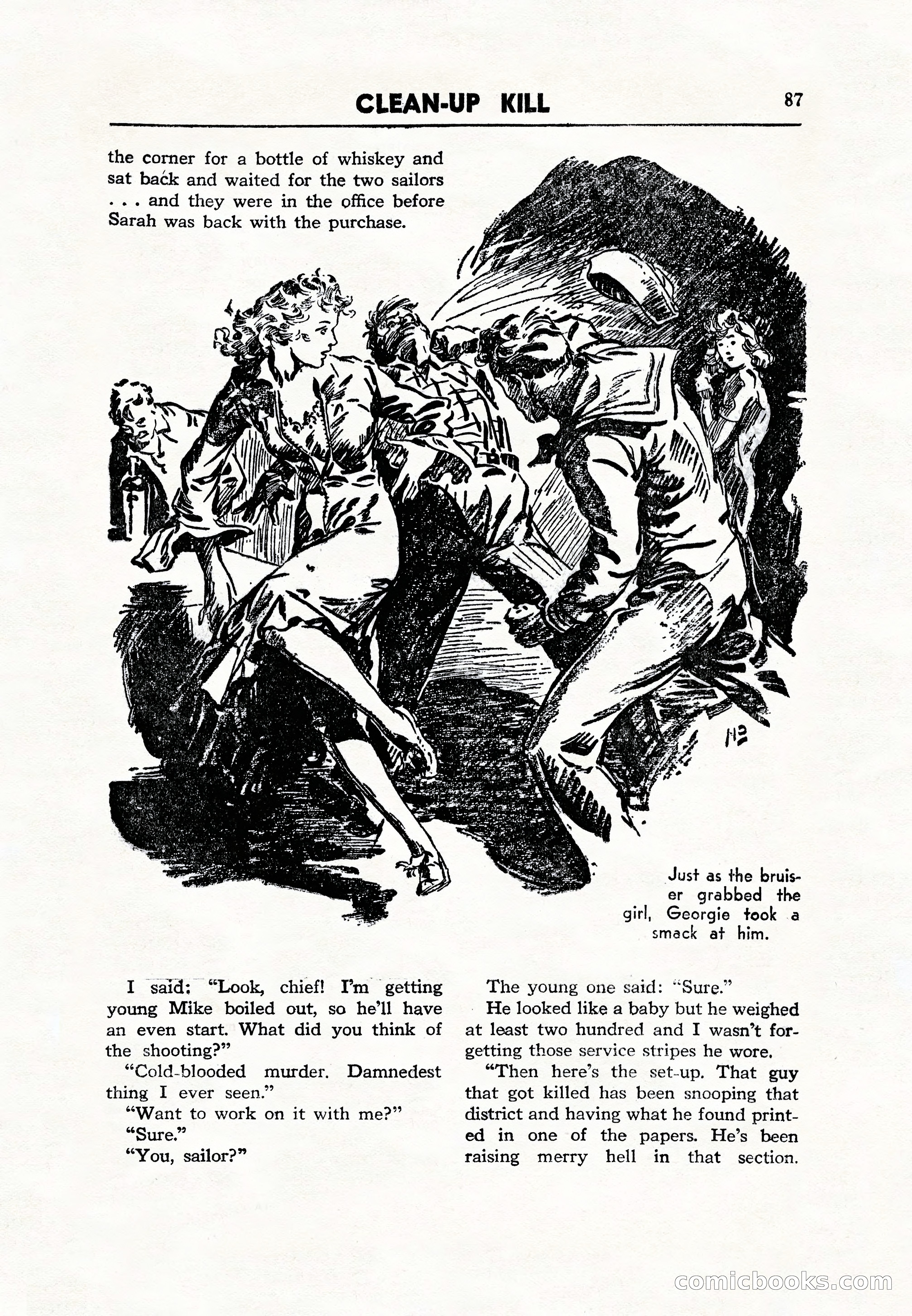 Super Detective, December 1943 — page 89 of 116