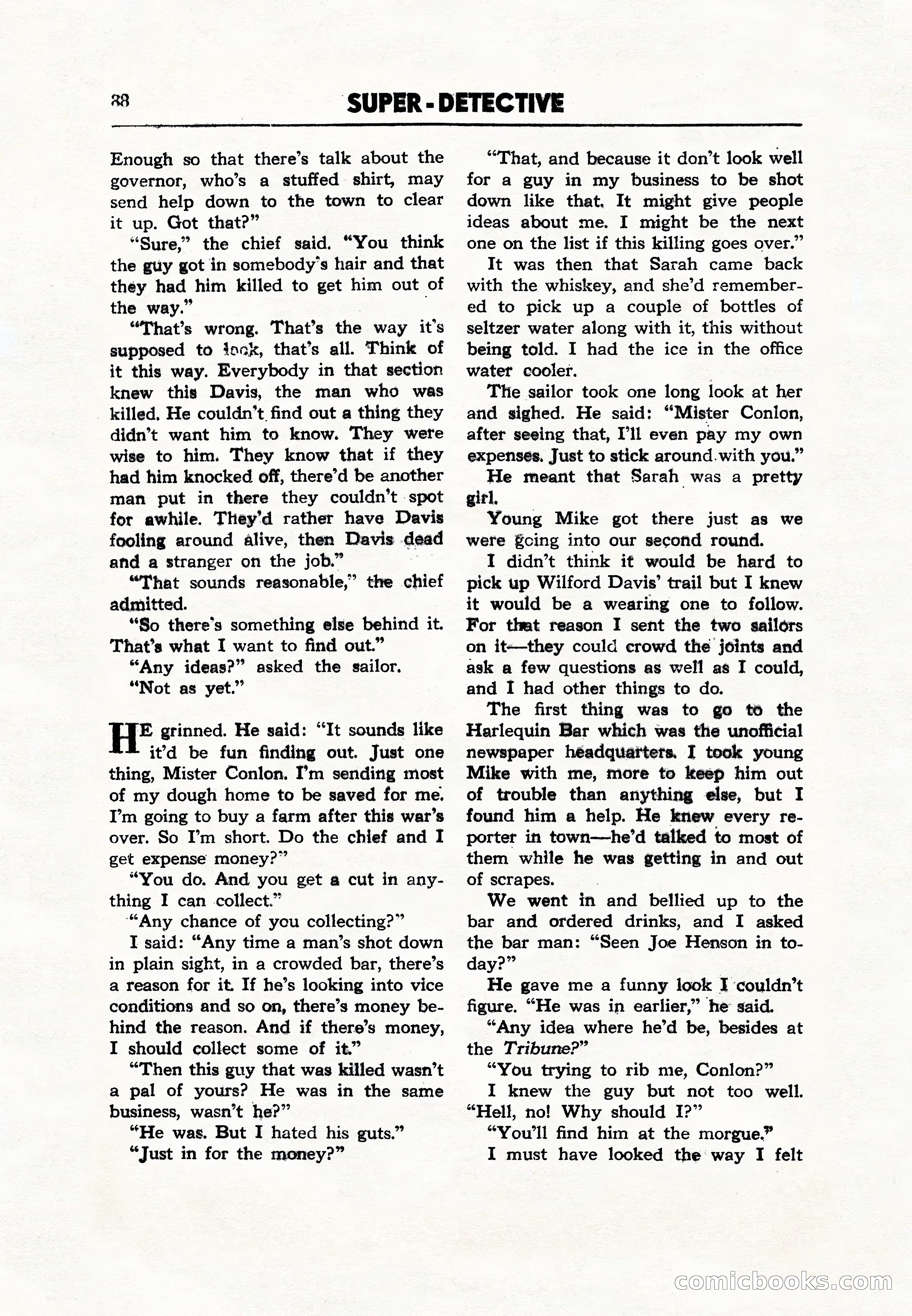 Super Detective, December 1943 — page 90 of 116
