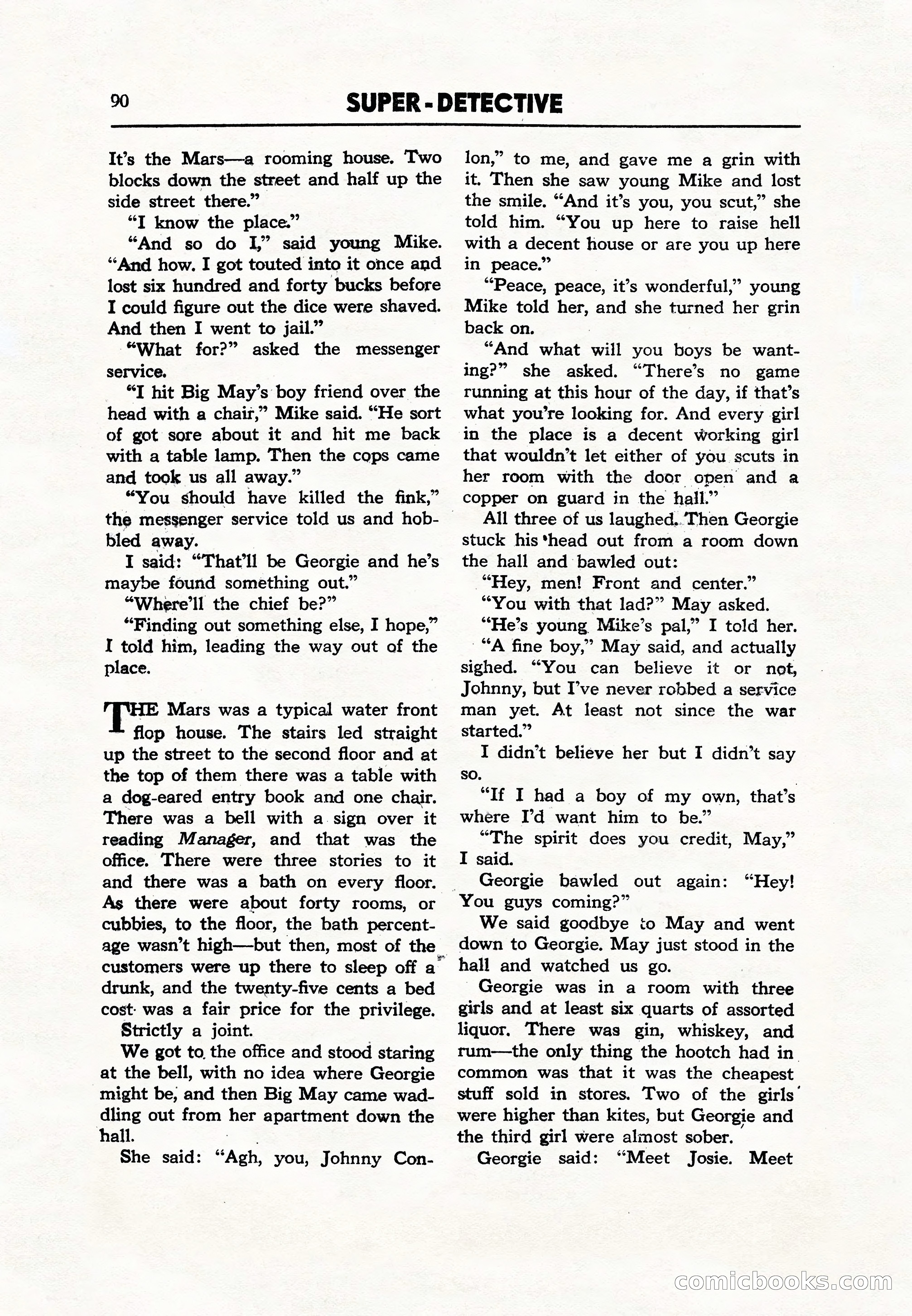 Super Detective, December 1943 — page 92 of 116