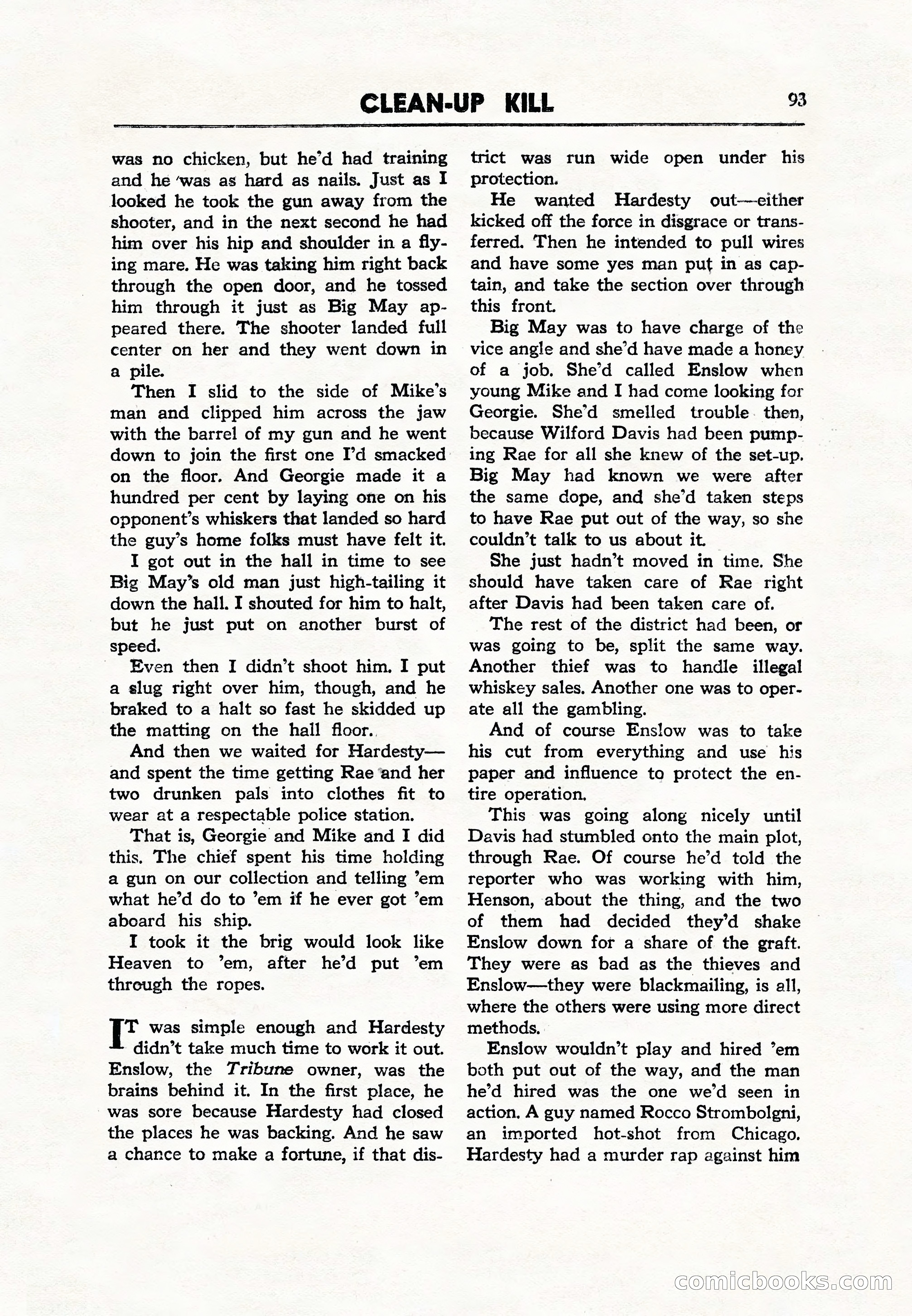 Super Detective, December 1943 — page 95 of 116
