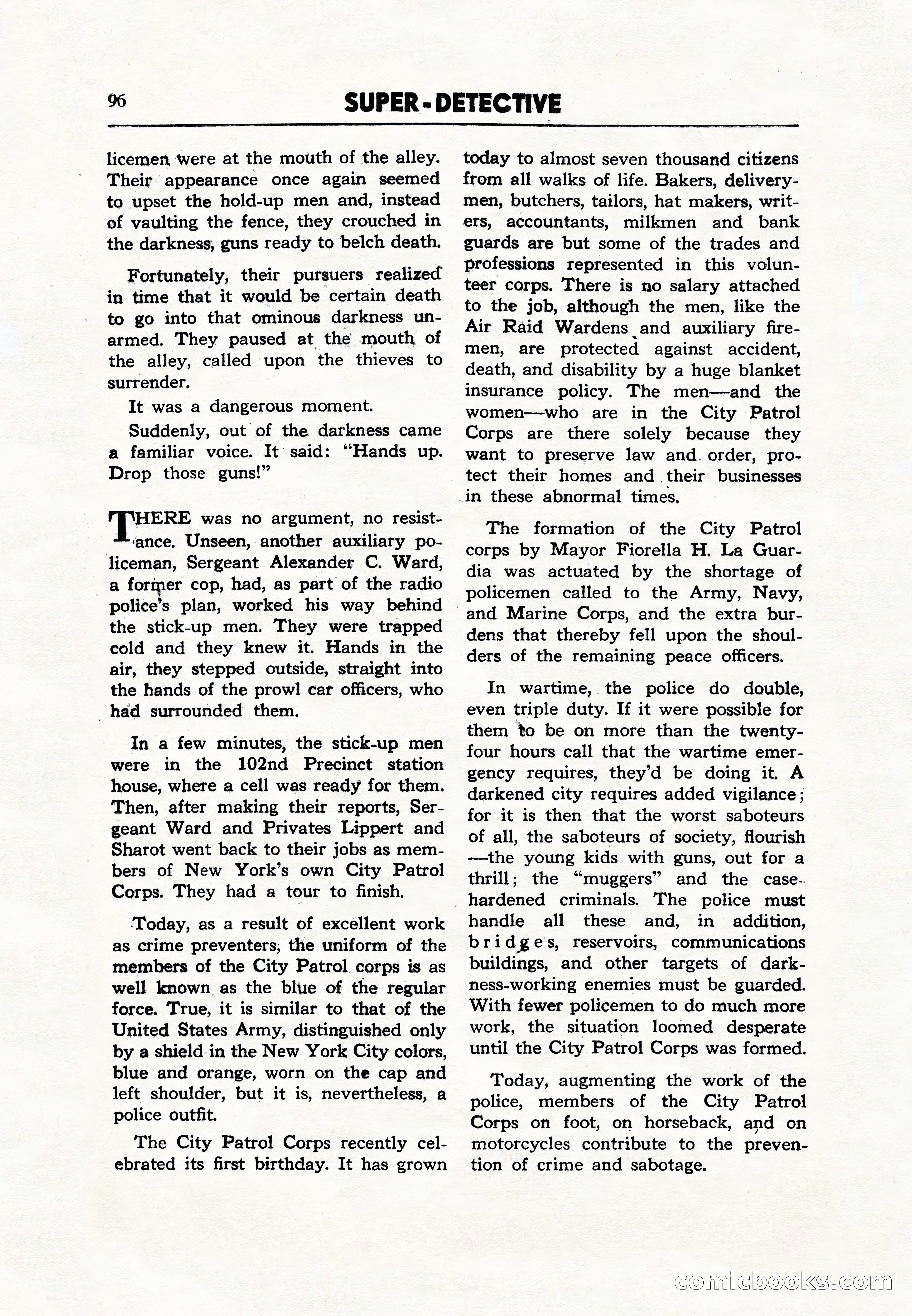 Super Detective, December 1943 — page 98 of 116