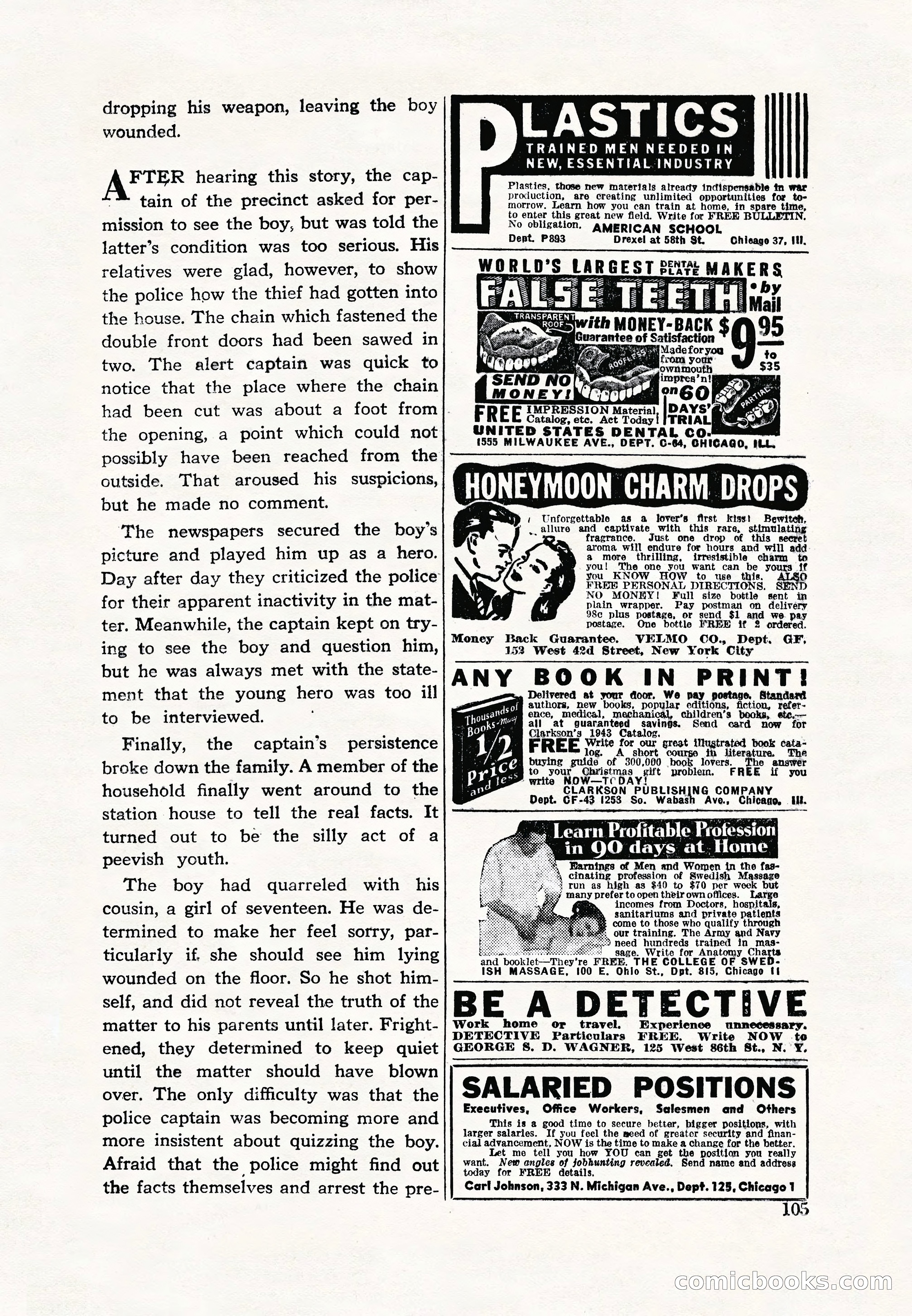 Super Detective, December 1943 — page 107 of 116