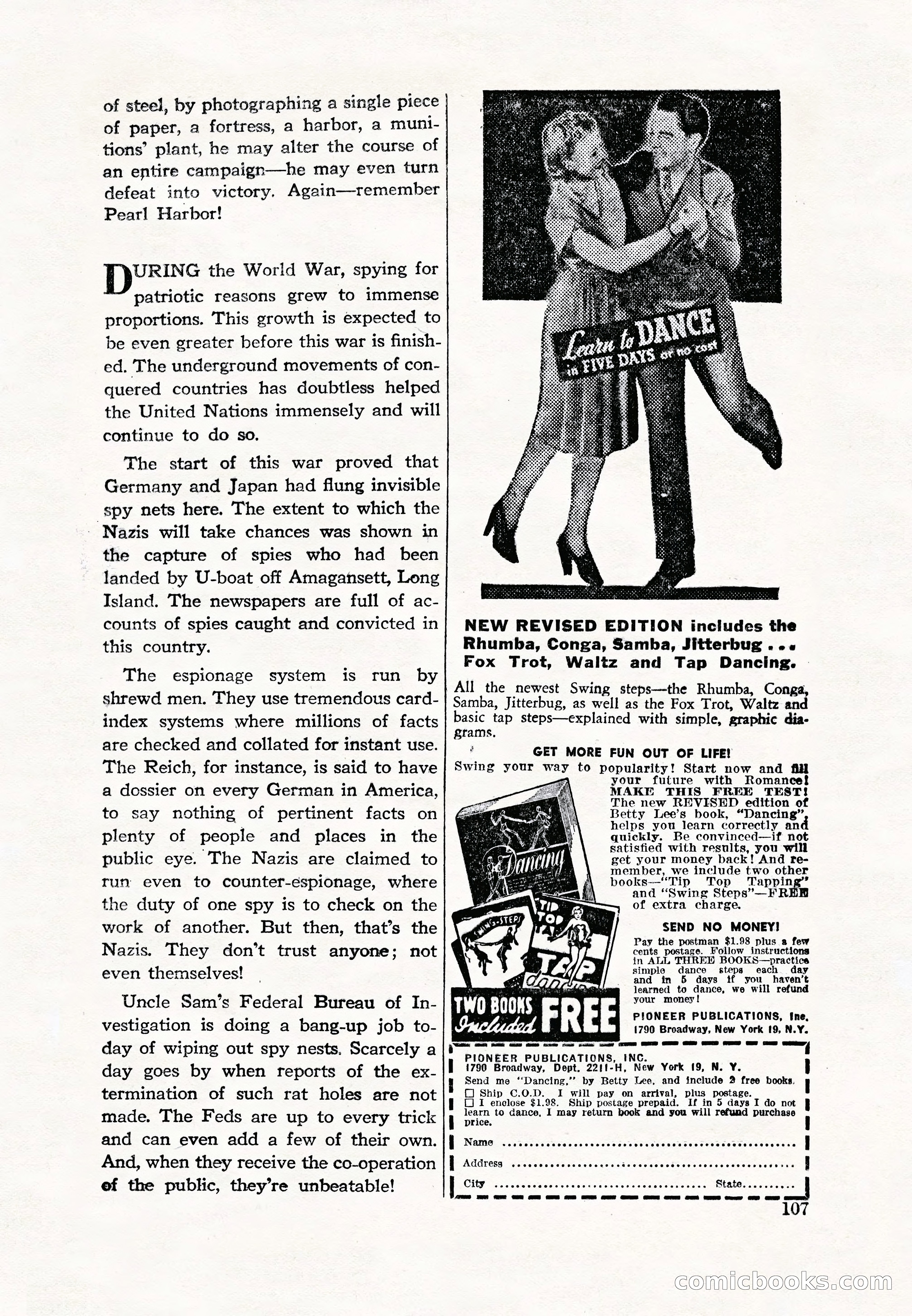 Super Detective, December 1943 — page 109 of 116