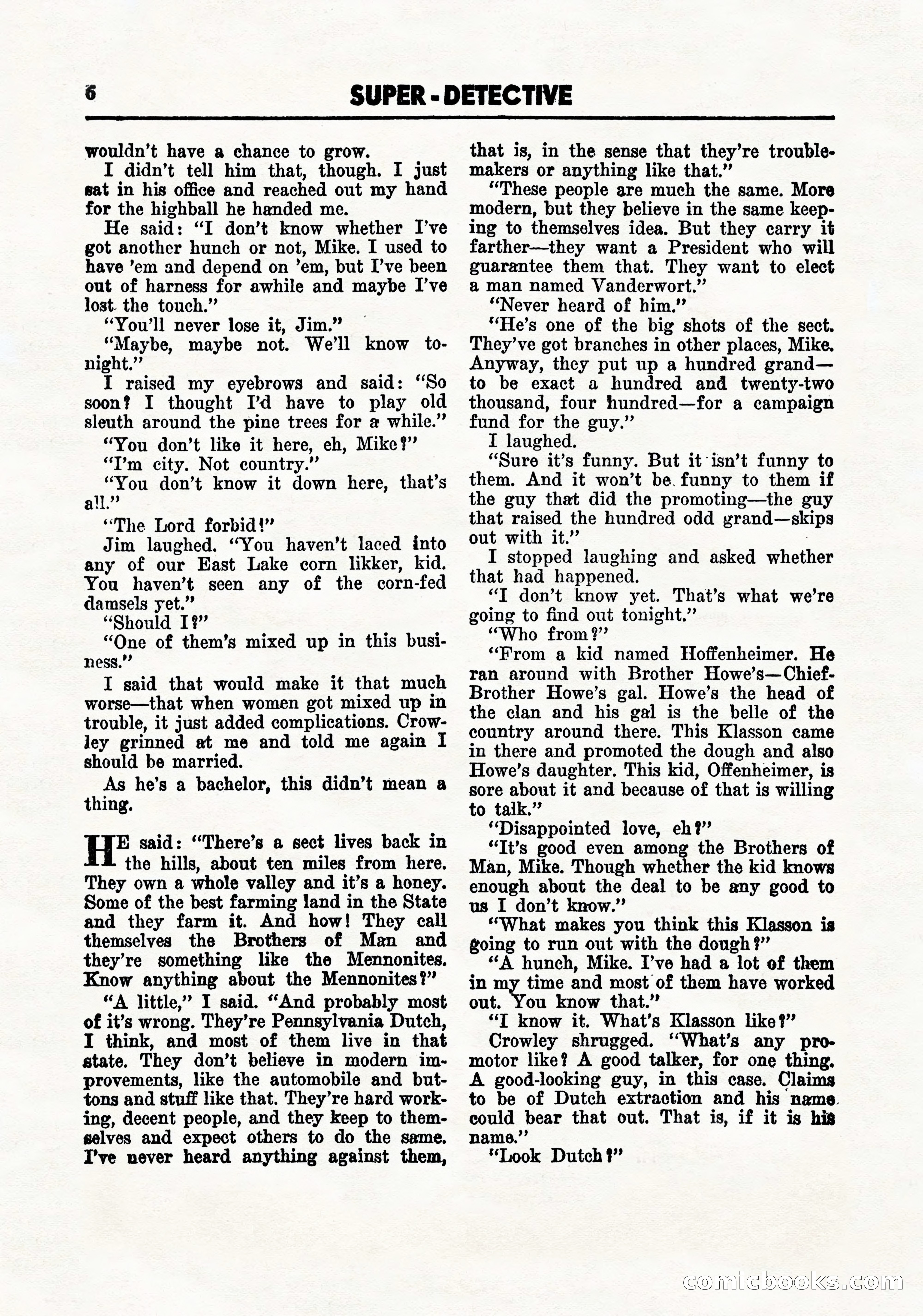 Super-Detective, September 1944 — page 8 of 100