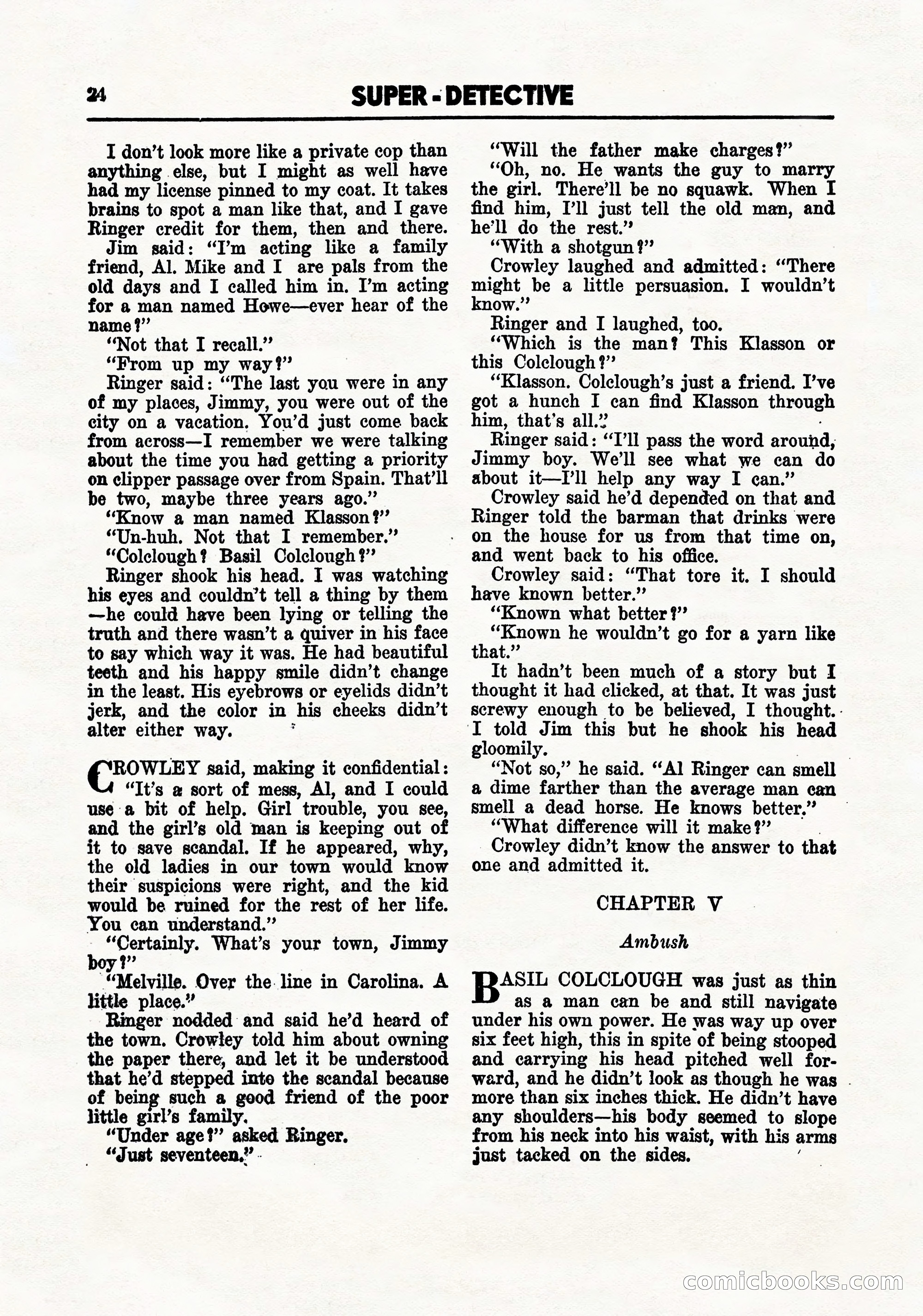 Super-Detective, September 1944 — page 26 of 100