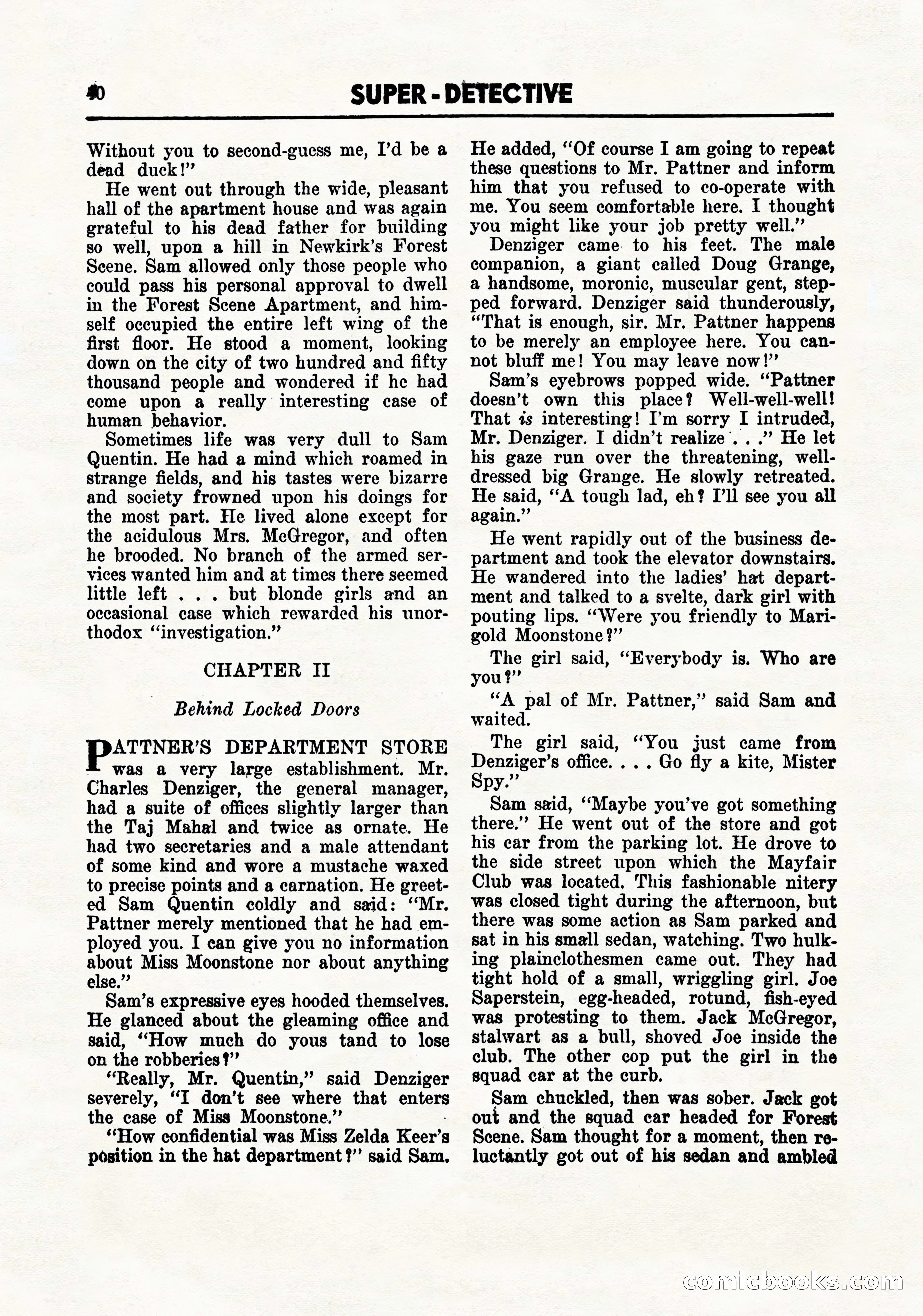 Super-Detective, September 1944 — page 42 of 100