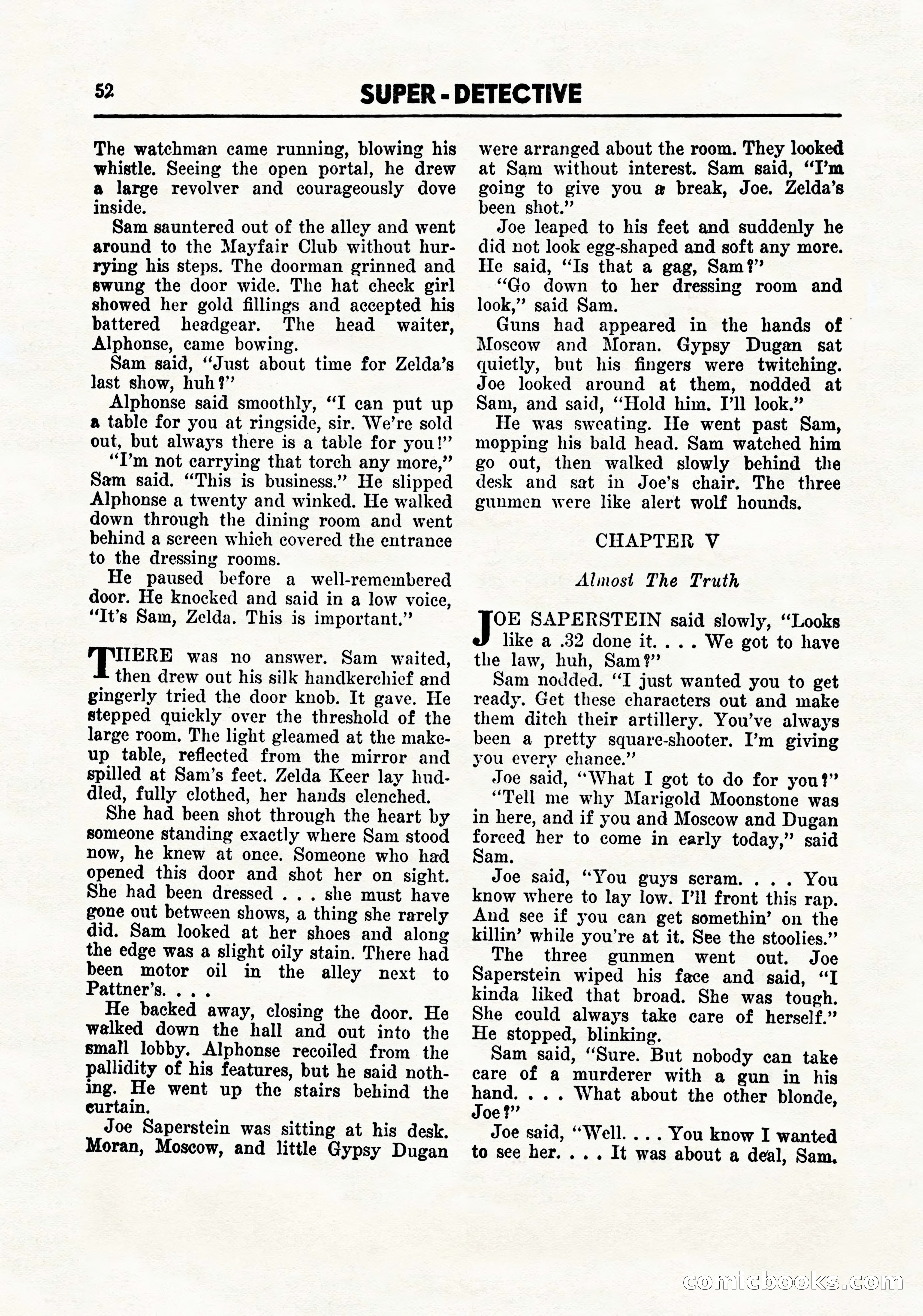 Super-Detective, September 1944 — page 54 of 100