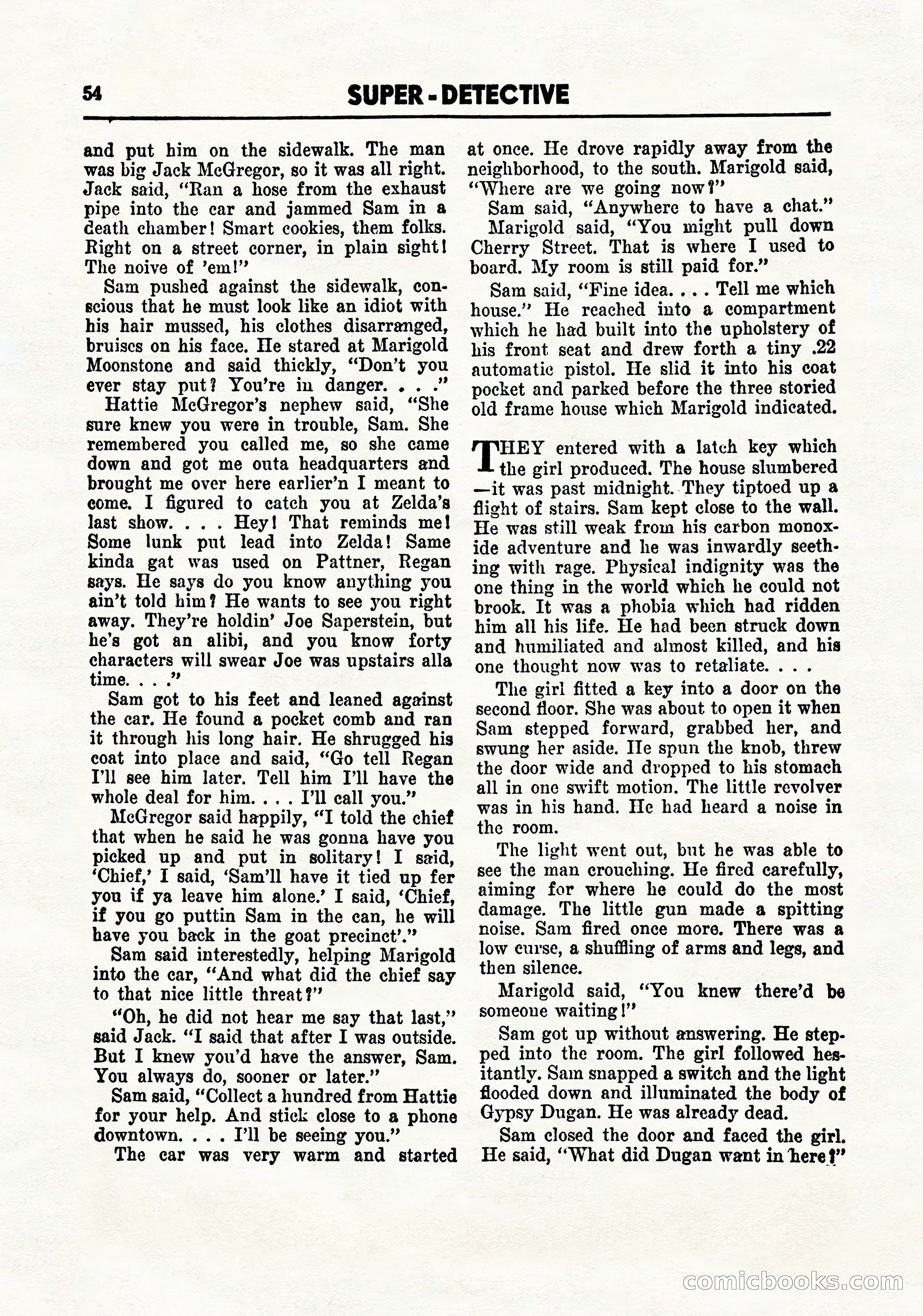 Super-Detective, September 1944 — page 56 of 100
