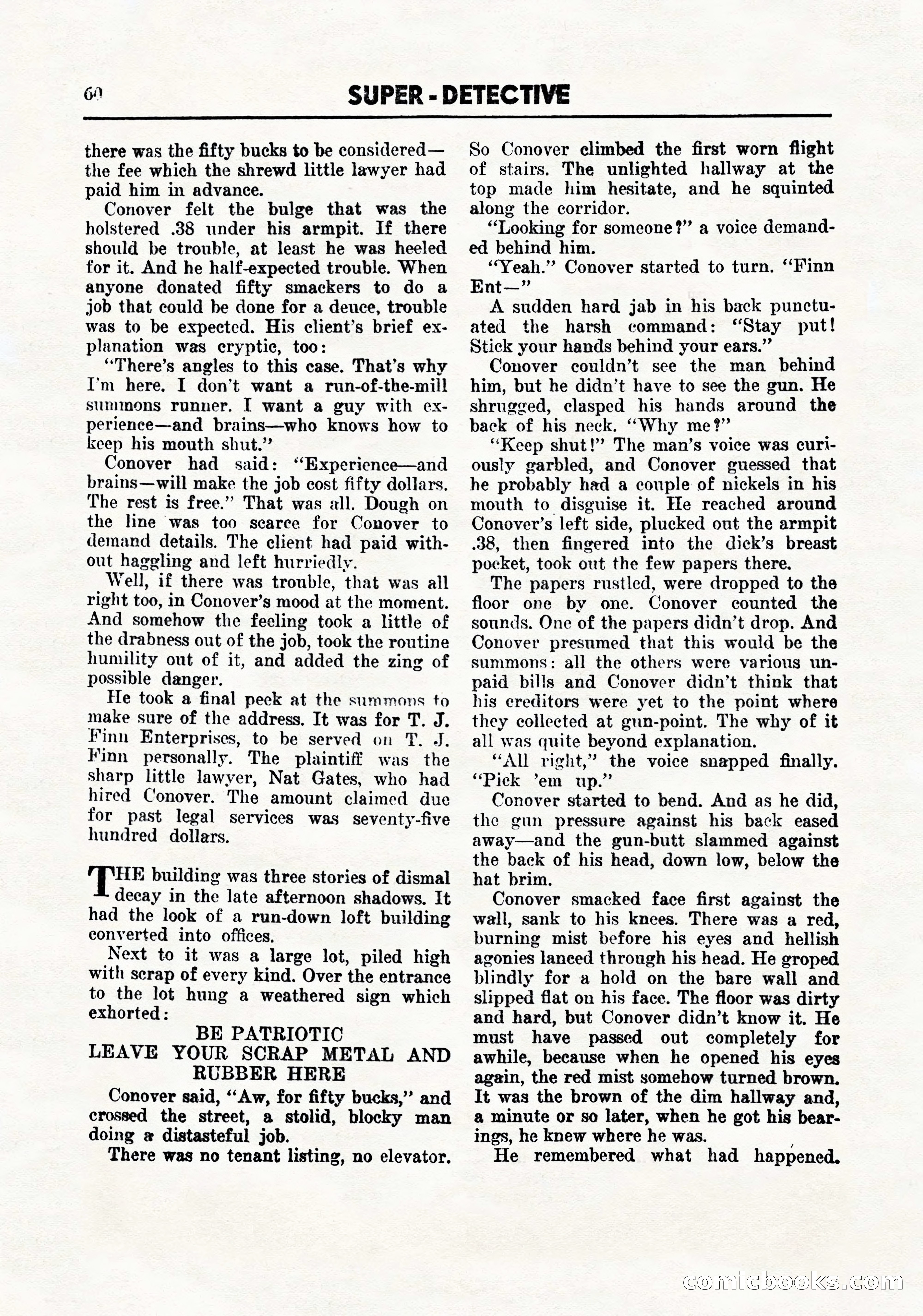 Super-Detective, September 1944 — page 62 of 100