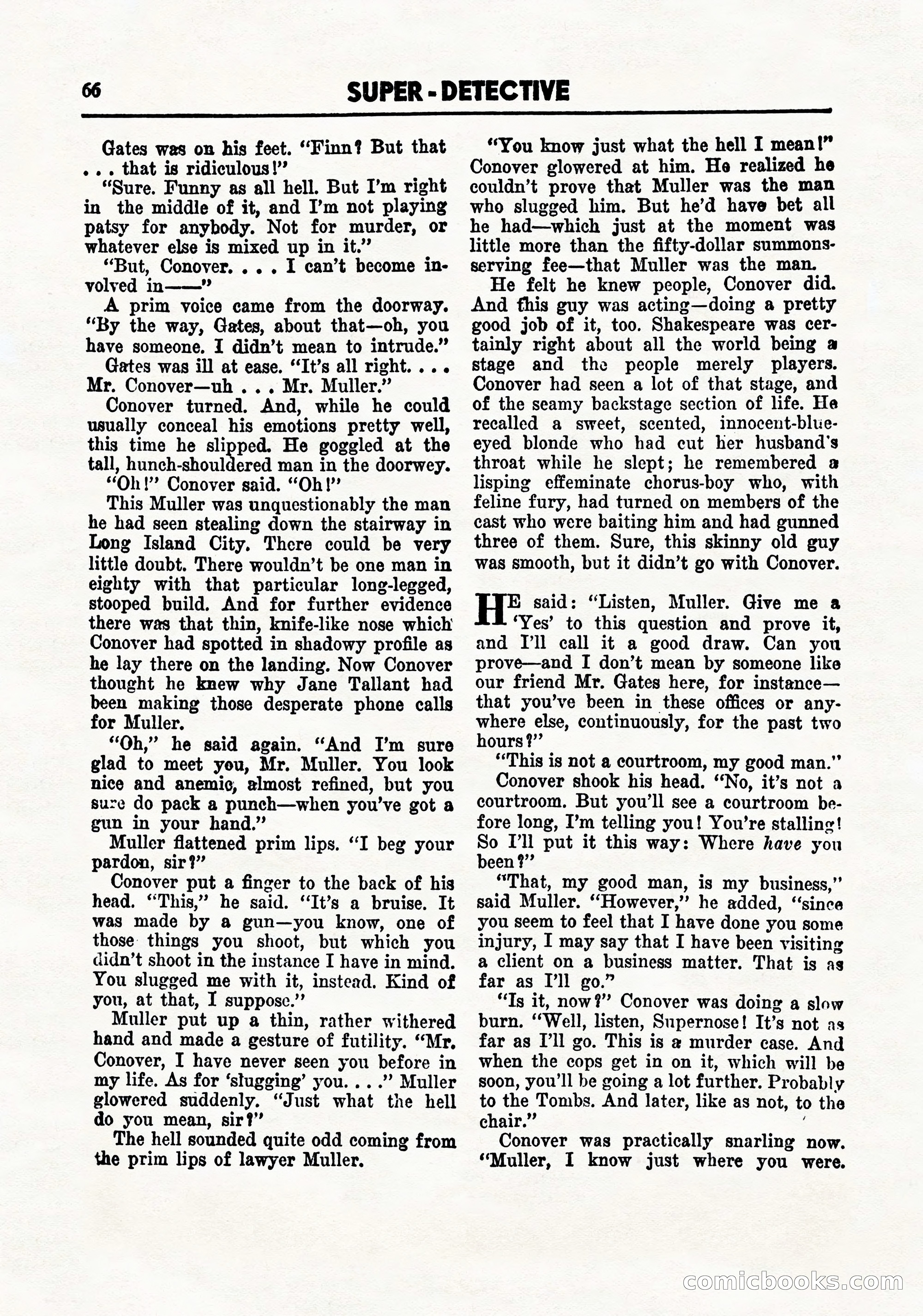 Super-Detective, September 1944 — page 68 of 100