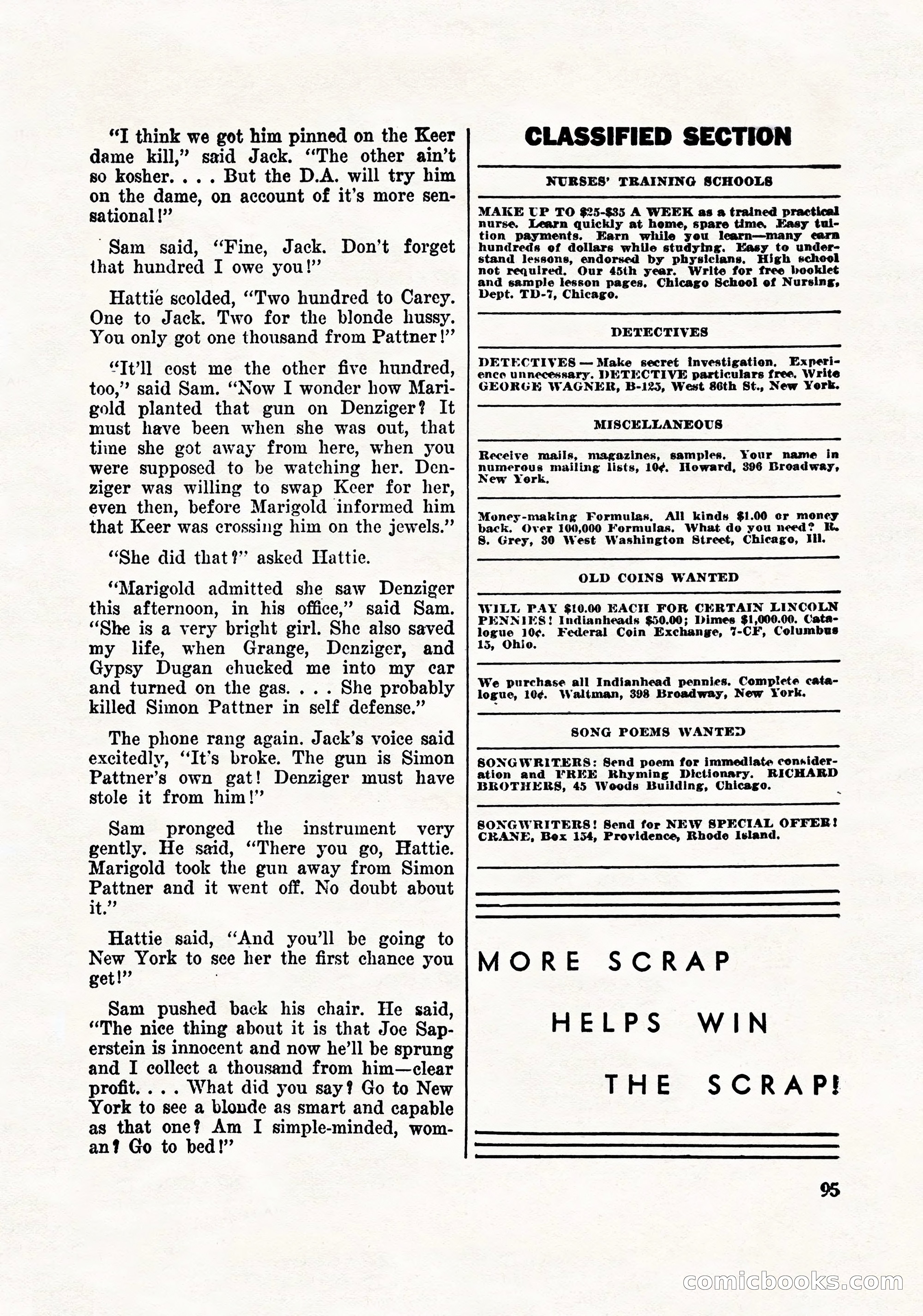 Super-Detective, September 1944 — page 97 of 100