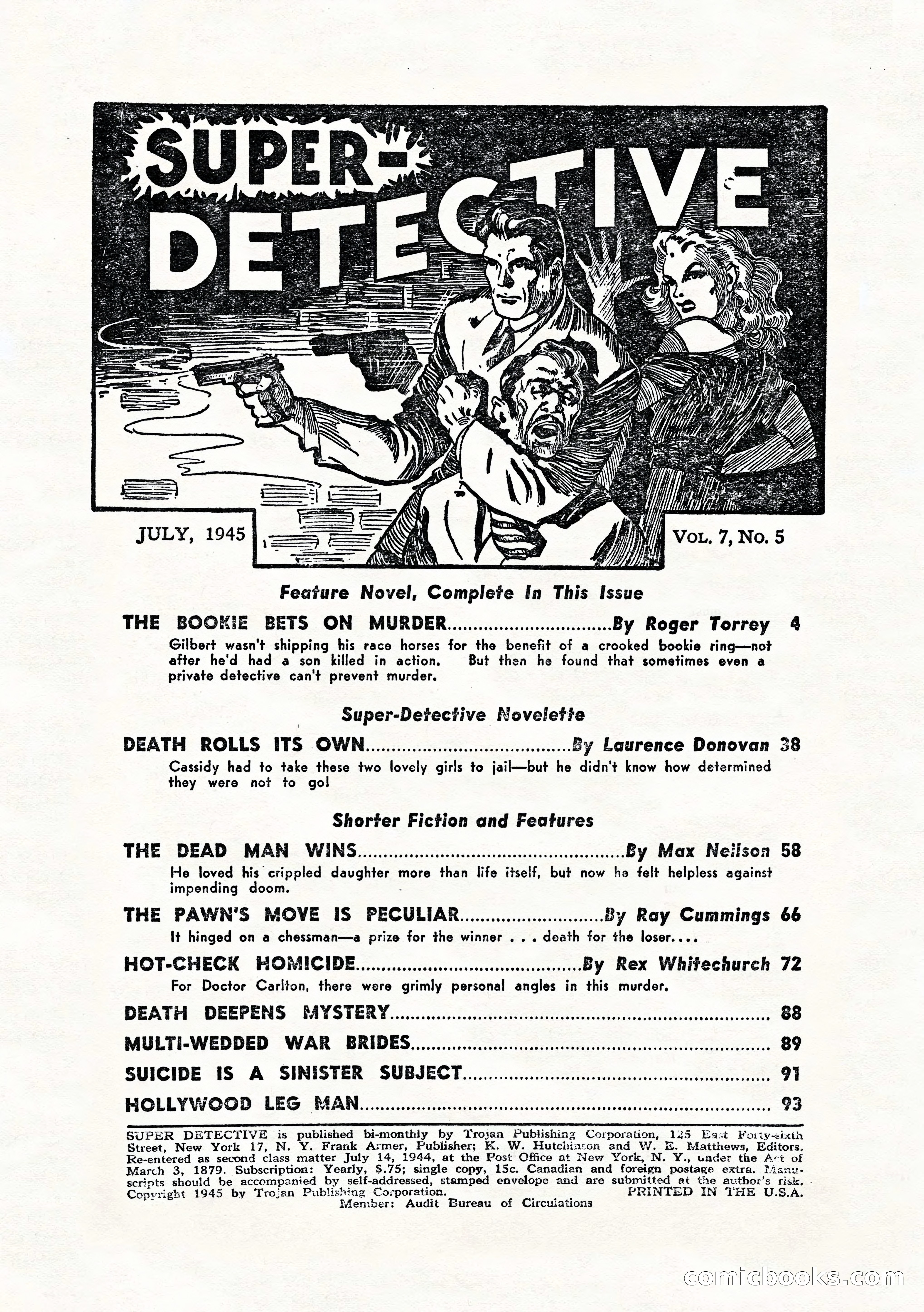 Super-Detective, July 1945 — page 4 of 100