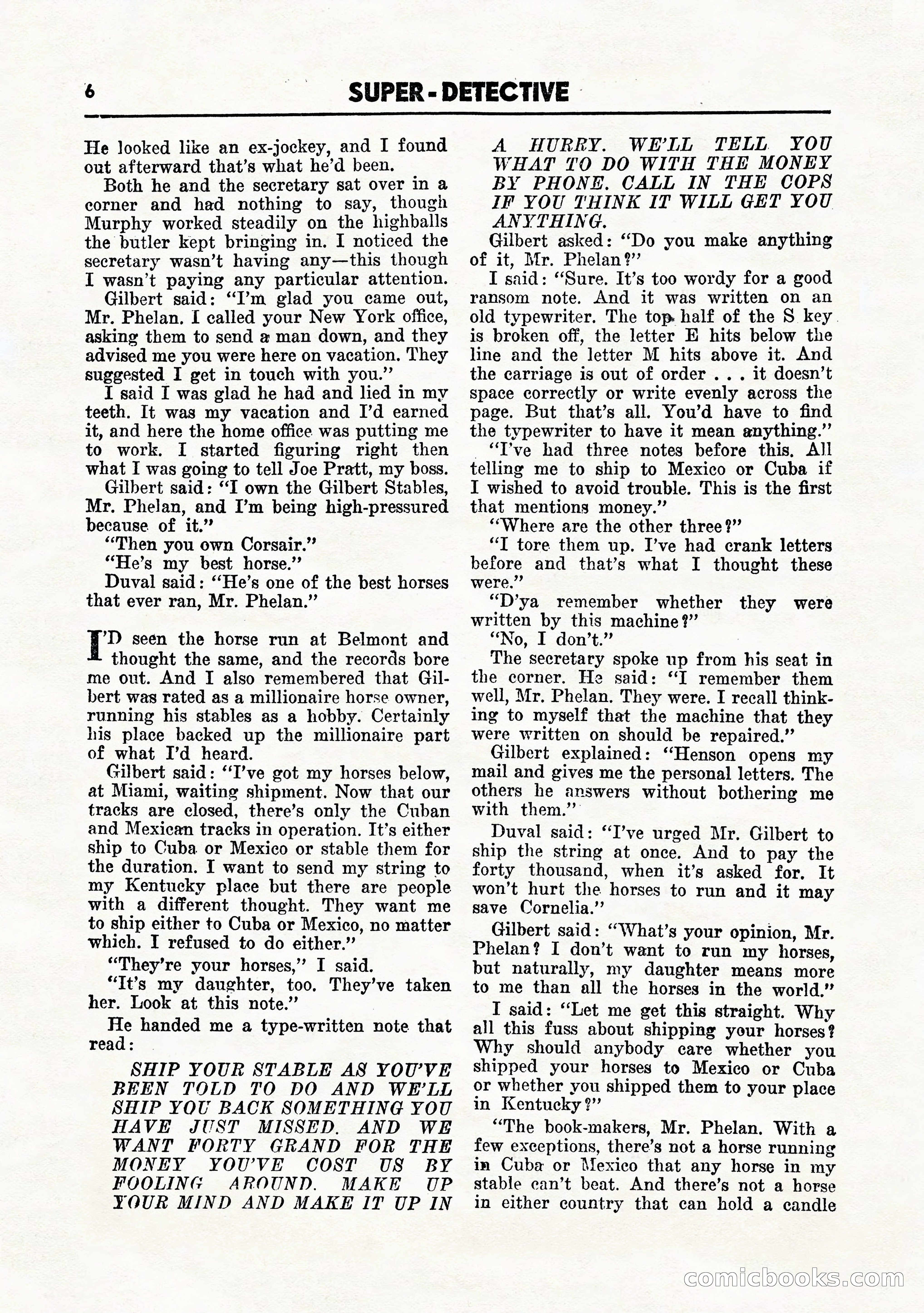 Super-Detective, July 1945 — page 8 of 100