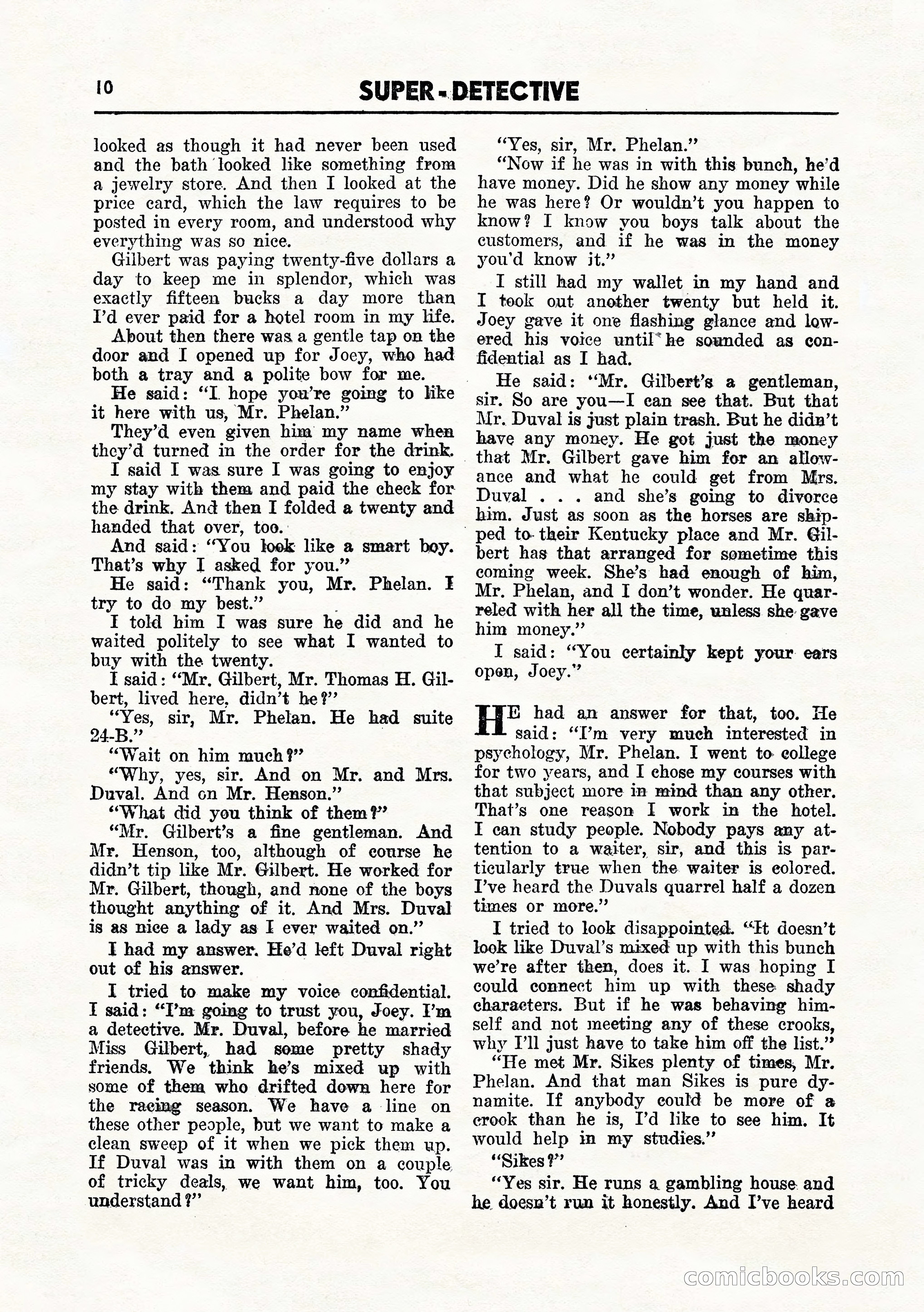 Super-Detective, July 1945 — page 12 of 100
