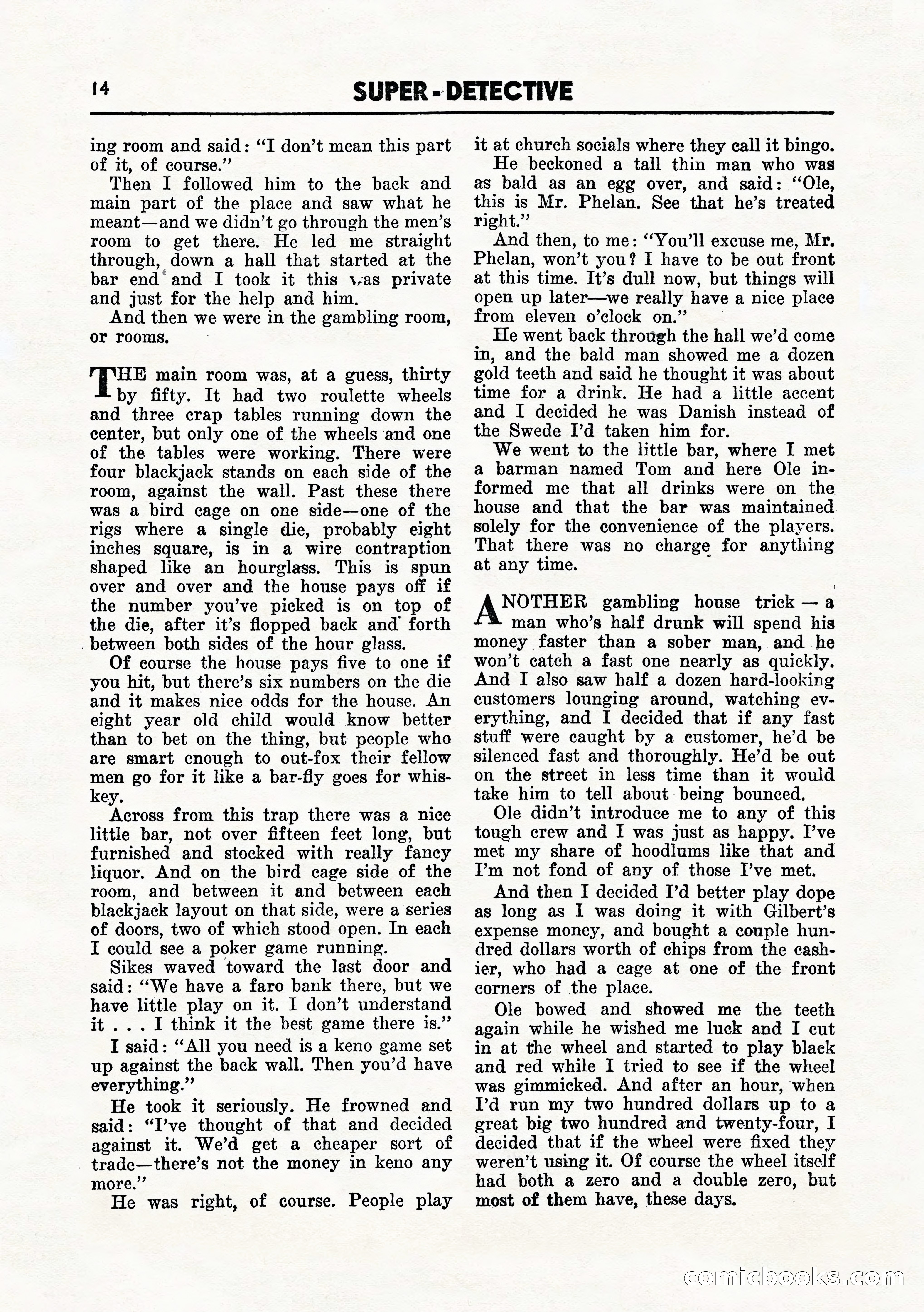 Super-Detective, July 1945 — page 16 of 100