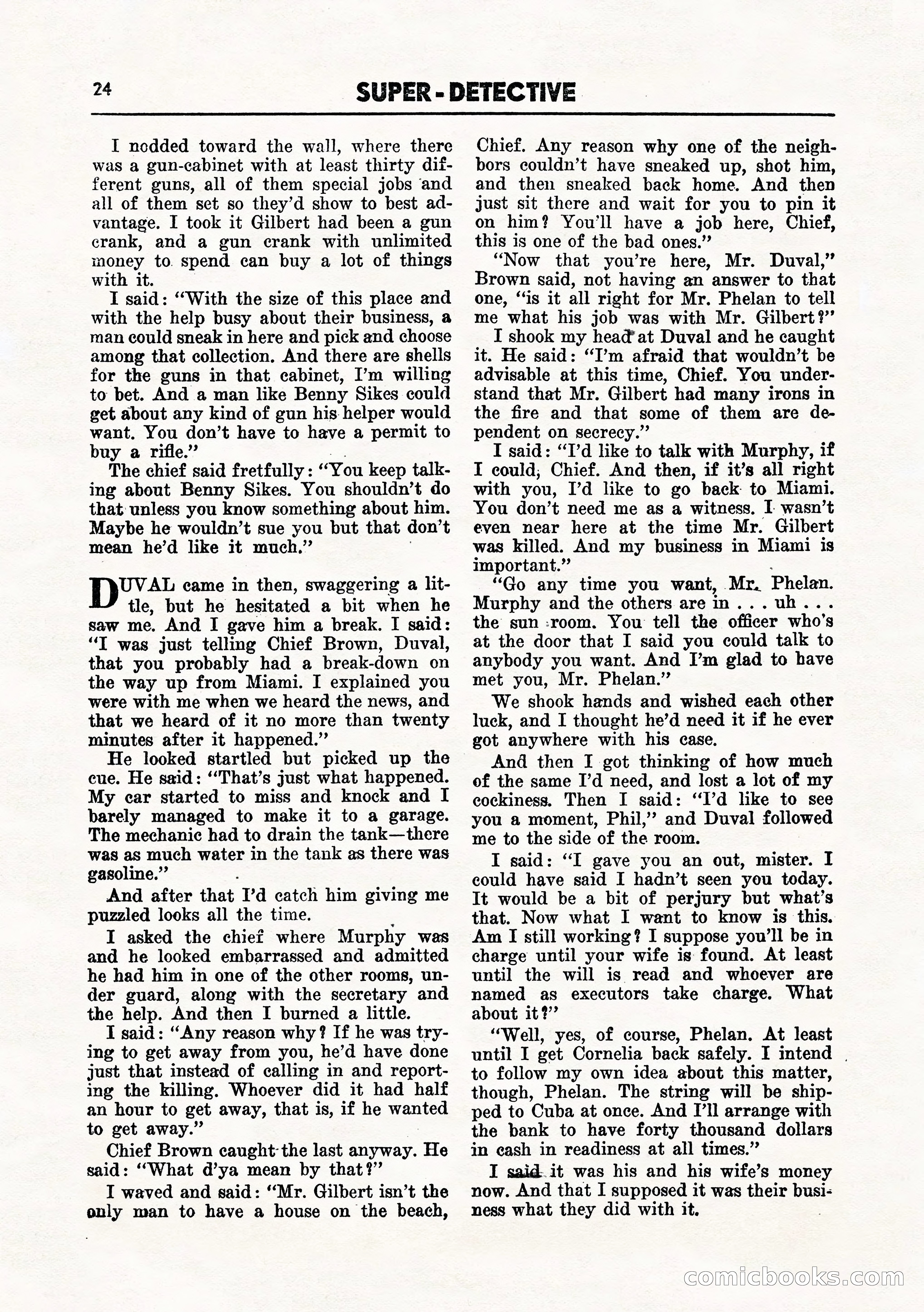 Super-Detective, July 1945 — page 26 of 100