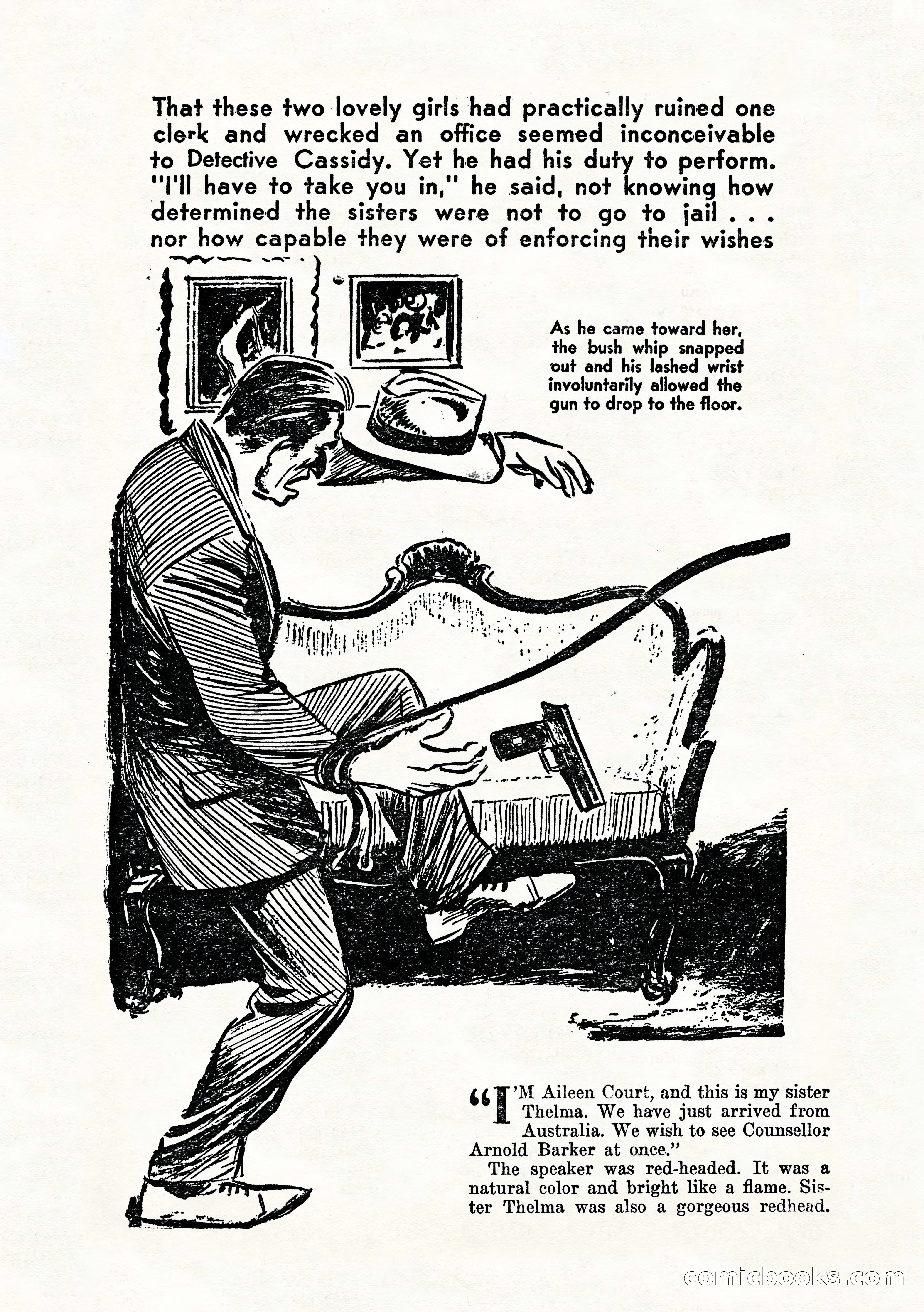Super-Detective, July 1945 — page 40 of 100