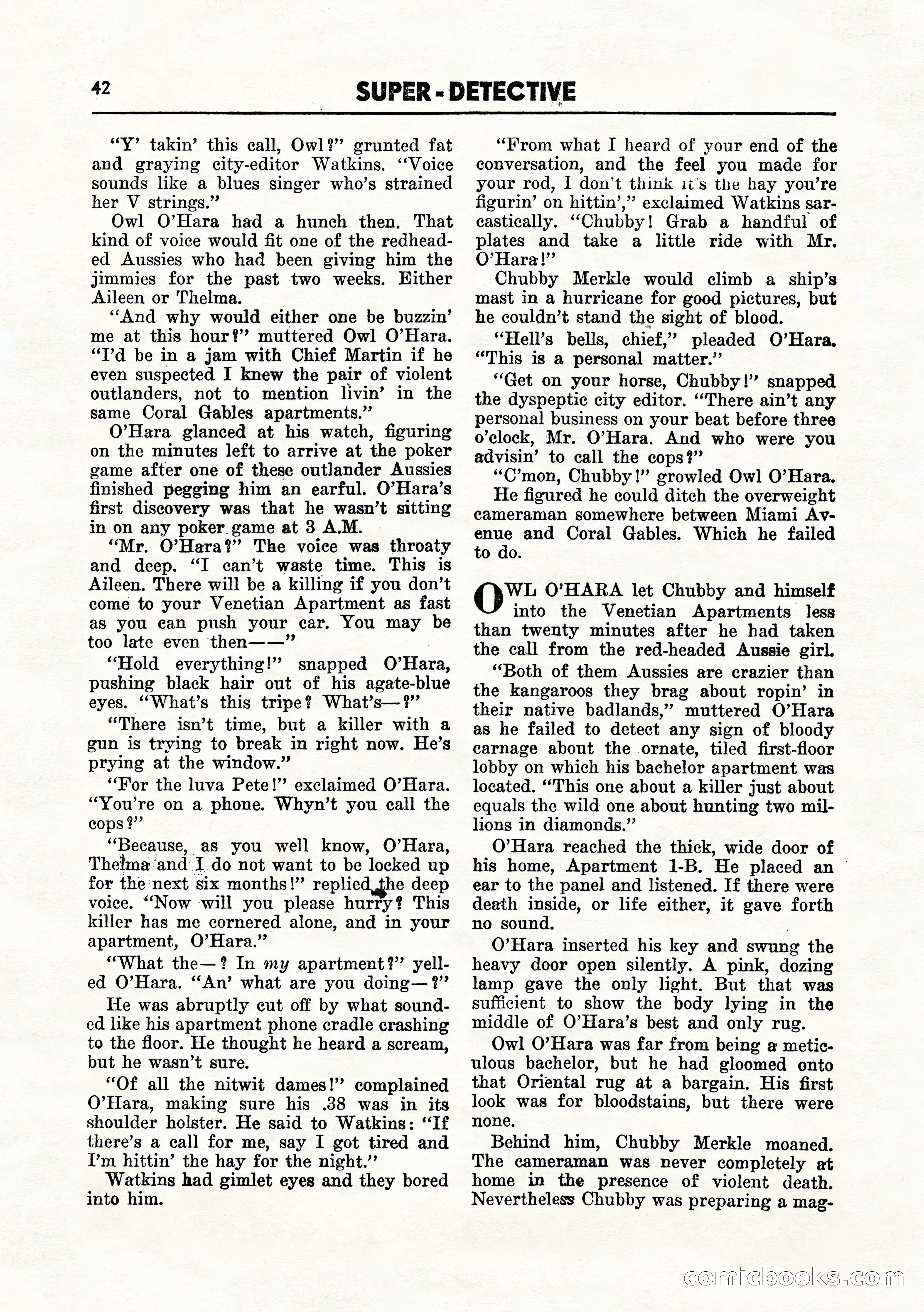 Super-Detective, July 1945 — page 44 of 100