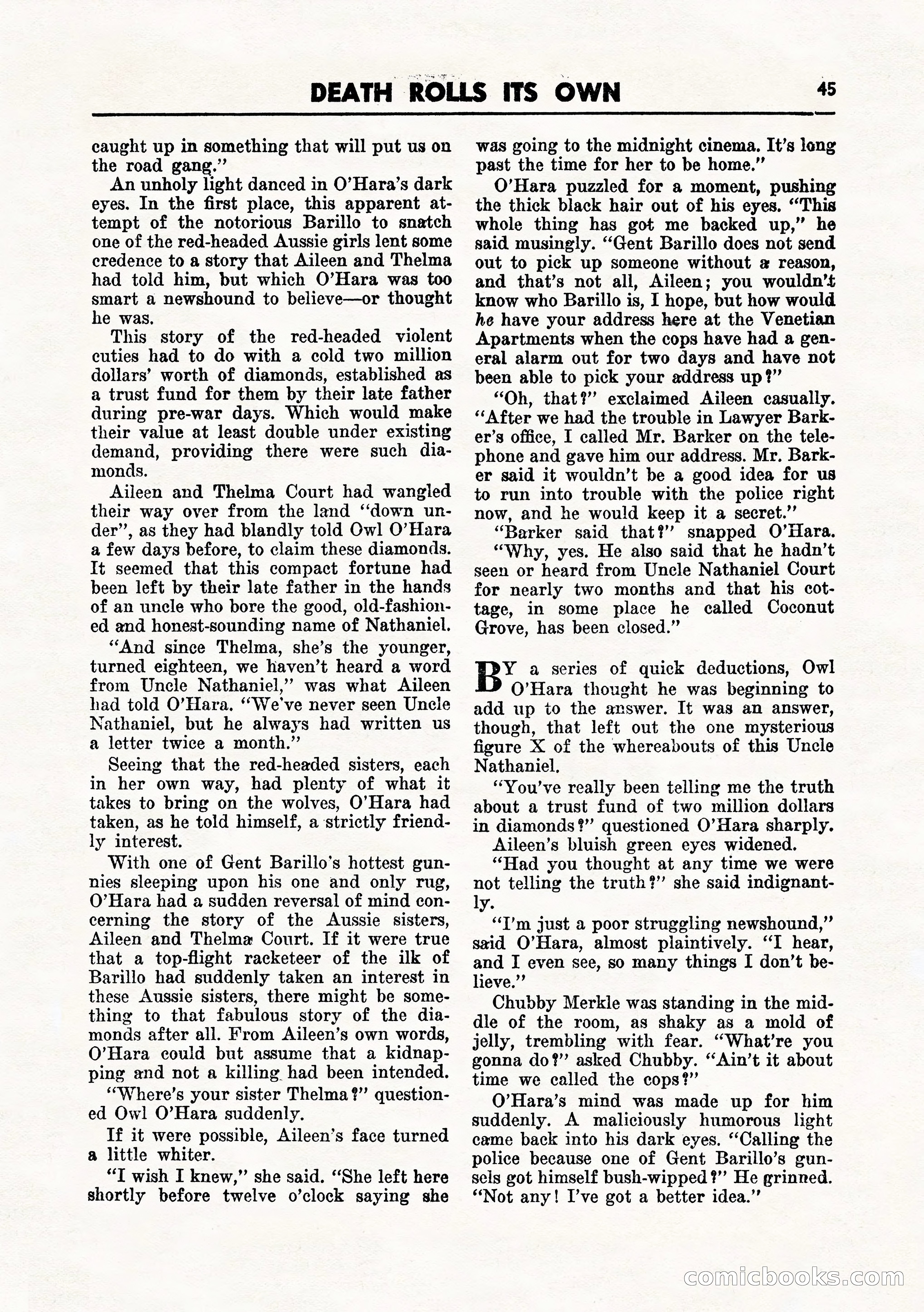 Super-Detective, July 1945 — page 47 of 100