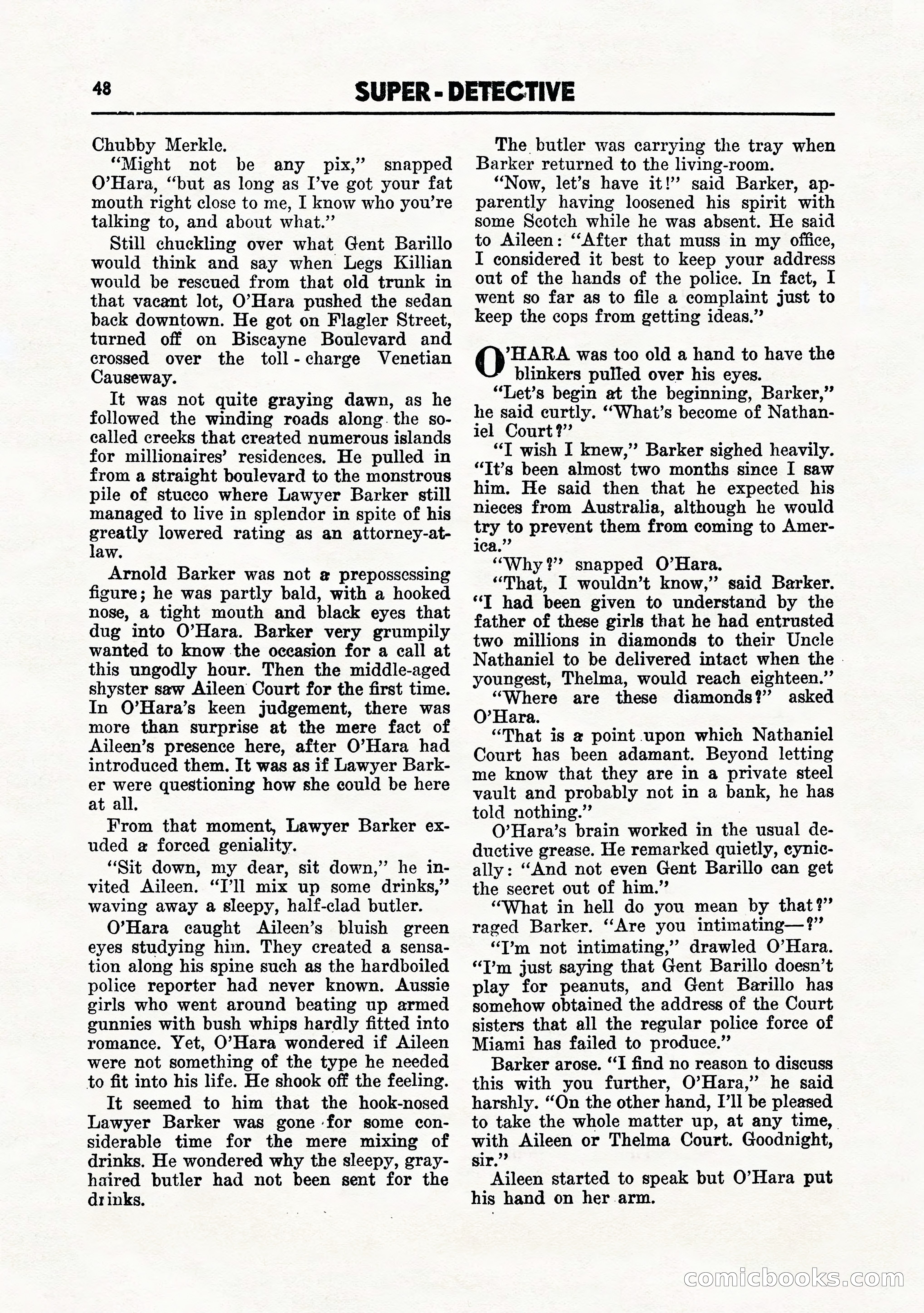 Super-Detective, July 1945 — page 50 of 100