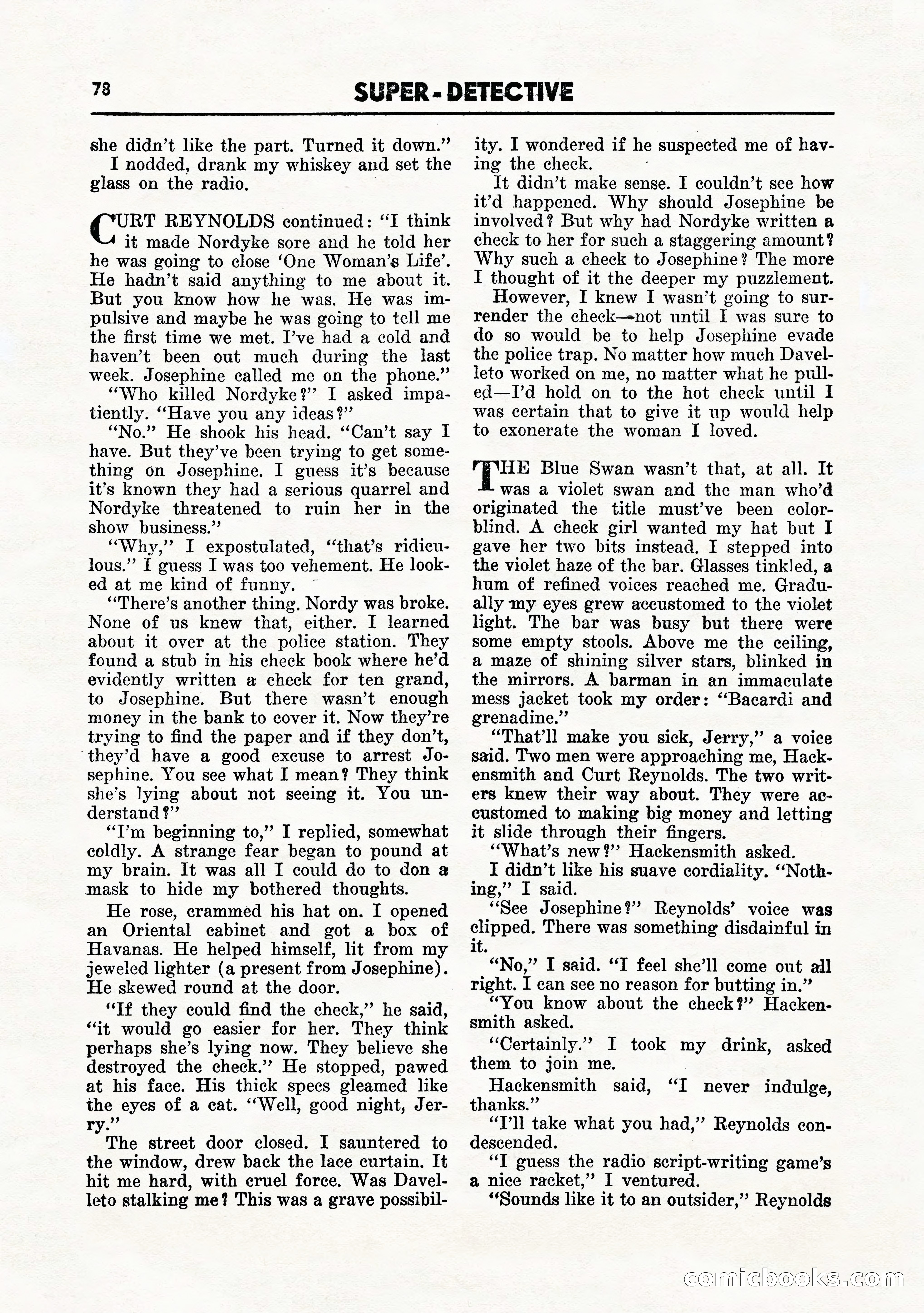 Super-Detective, July 1945 — page 80 of 100