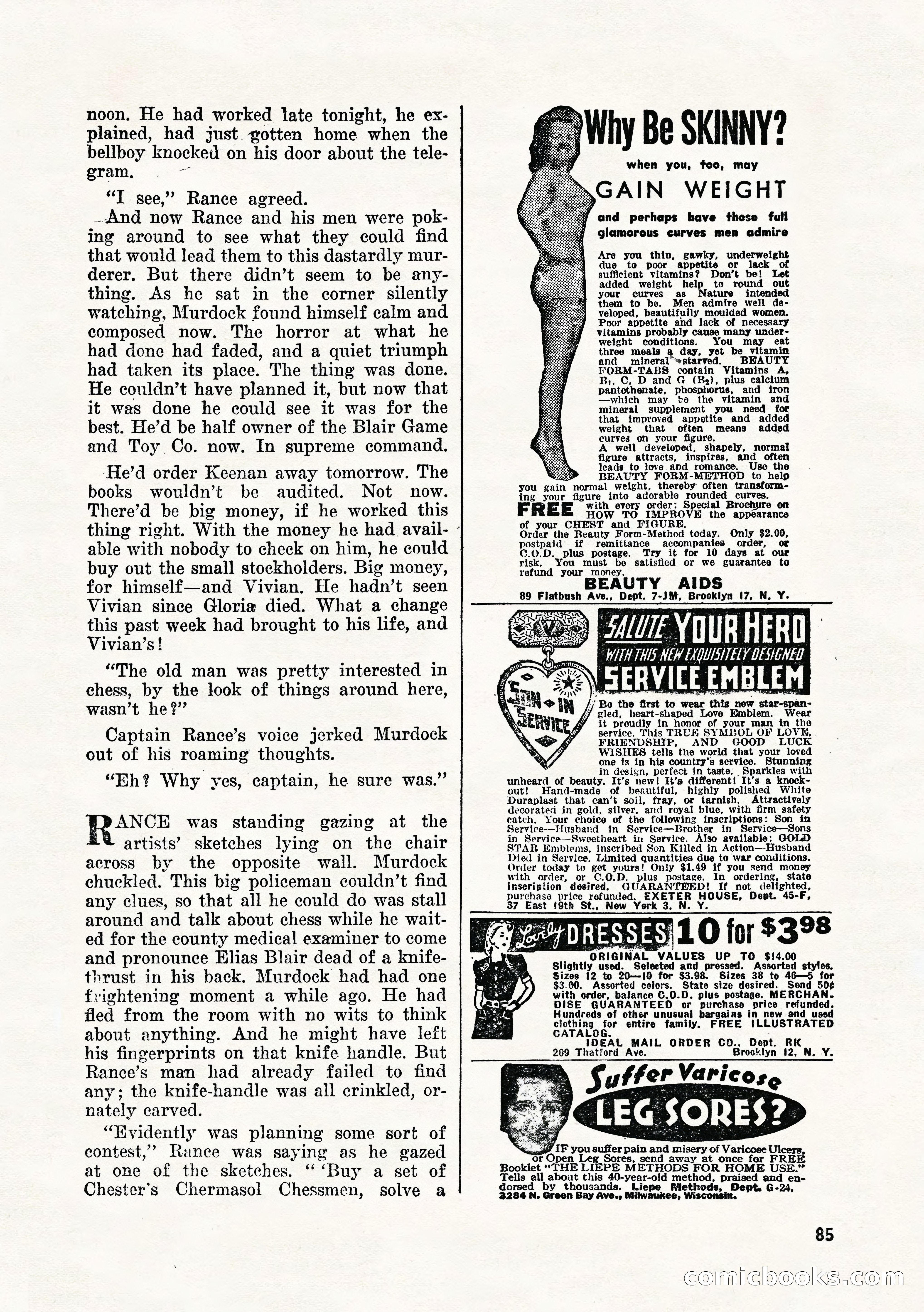 Super-Detective, July 1945 — page 87 of 100