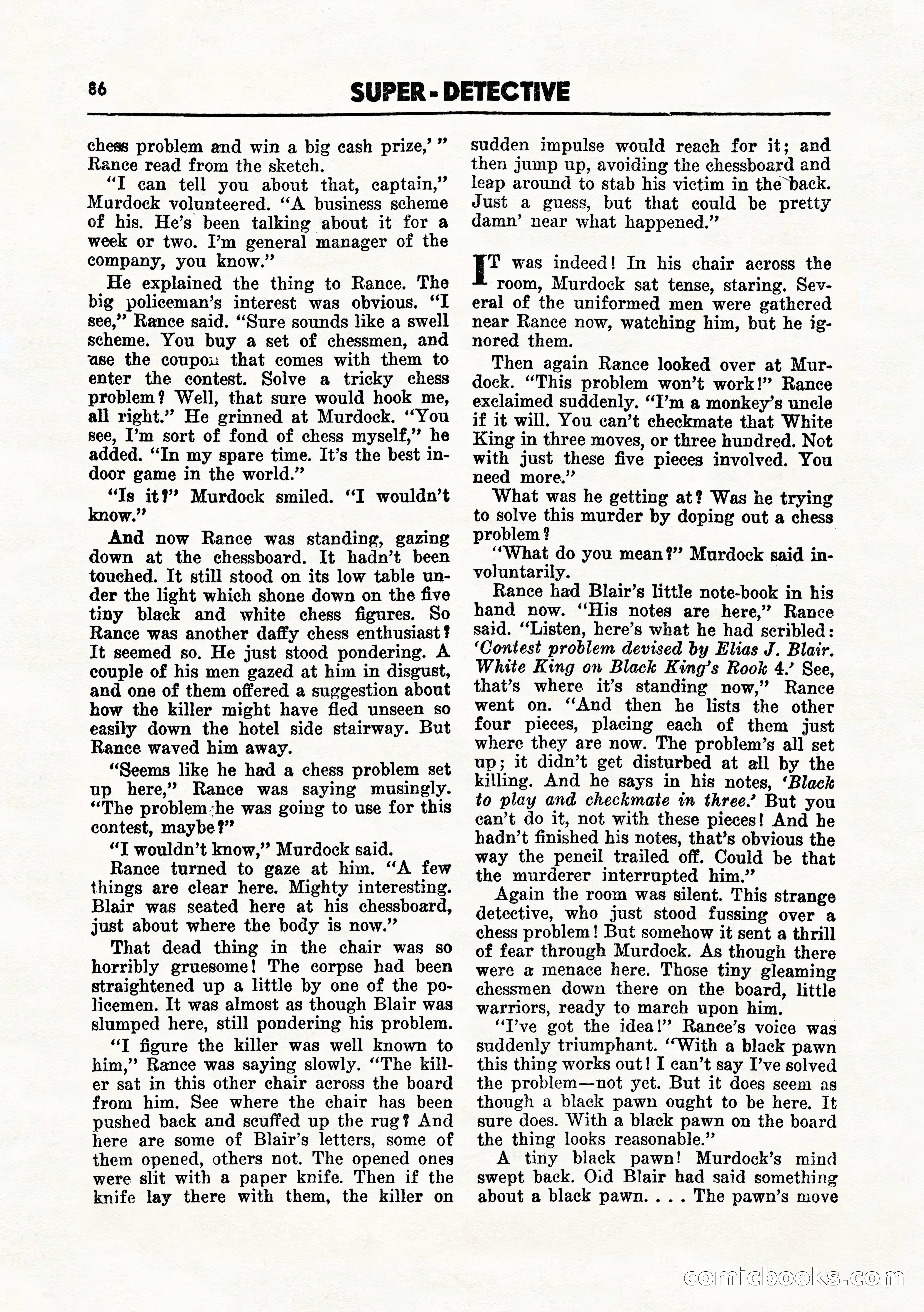 Super-Detective, July 1945 — page 88 of 100