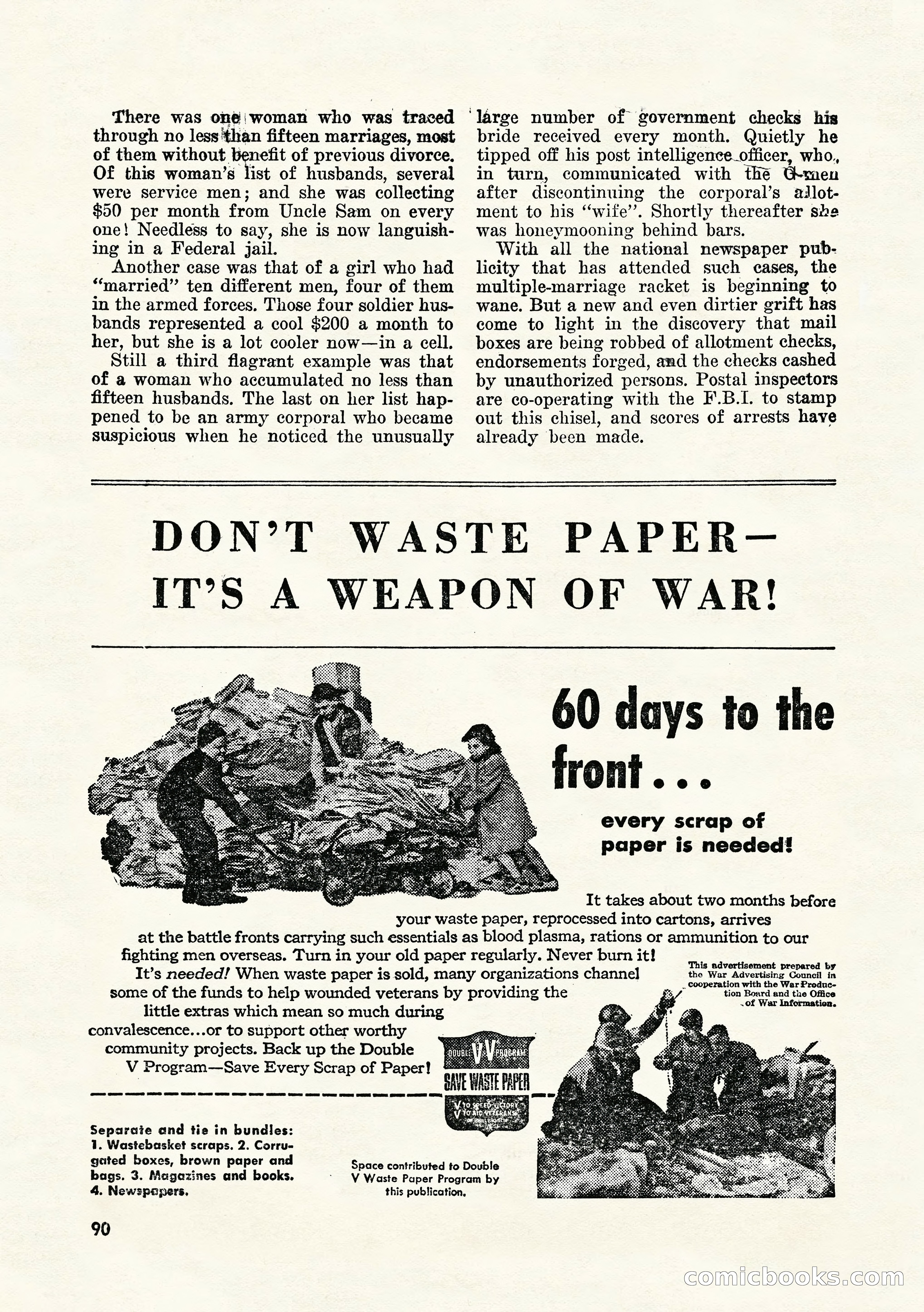Super-Detective, July 1945 — page 92 of 100