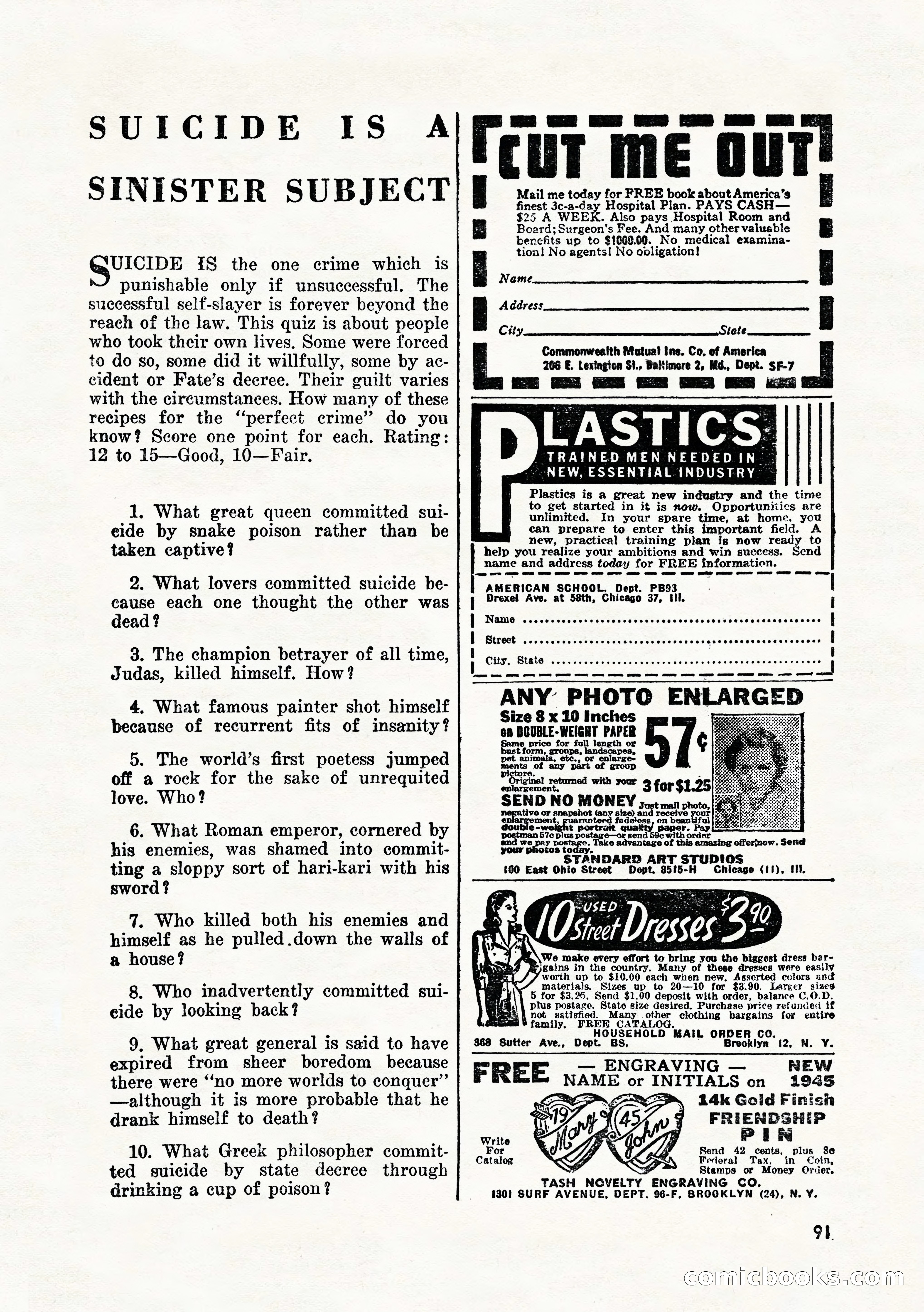 Super-Detective, July 1945 — page 93 of 100