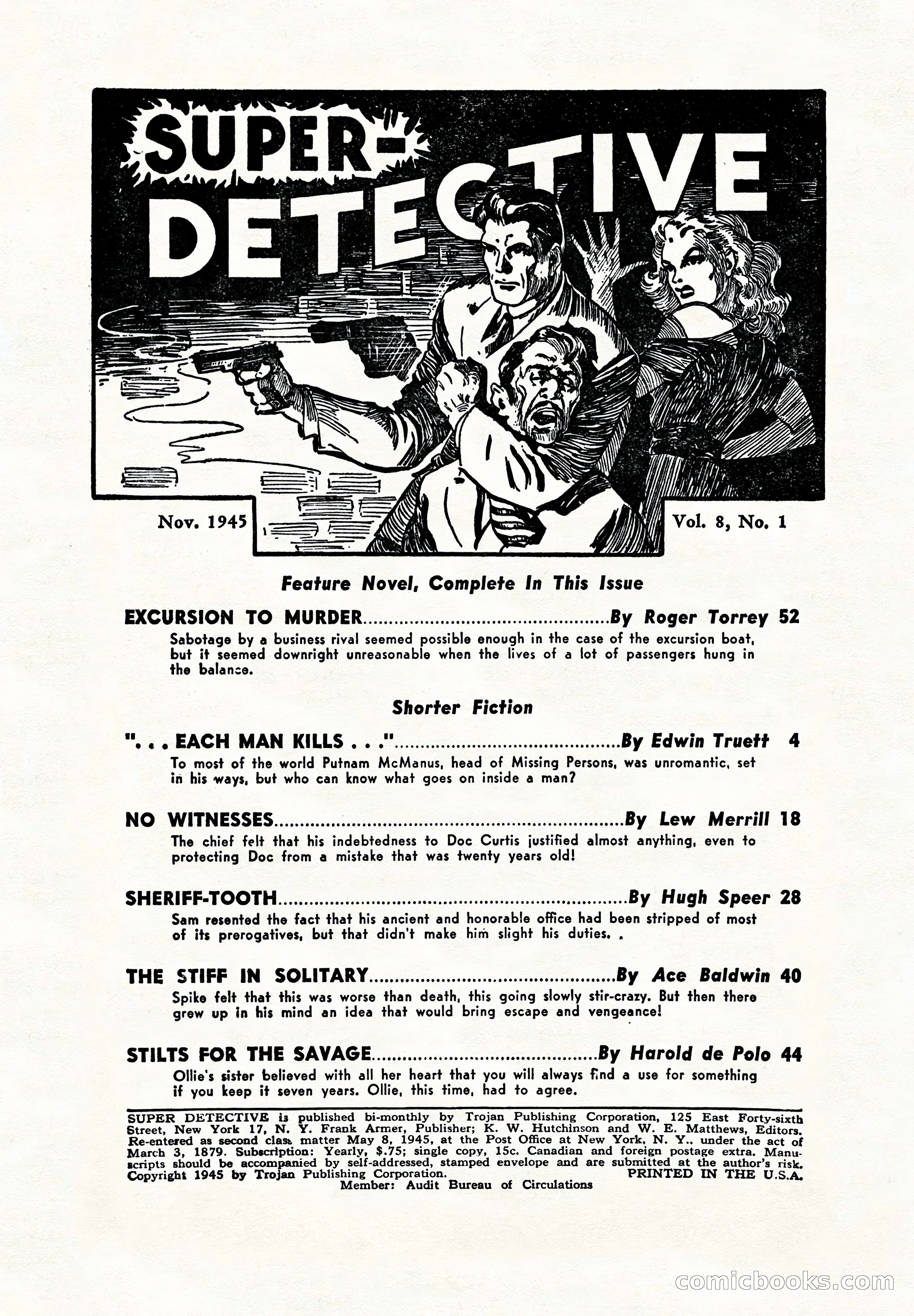Super Detective, November 1945 — page 4 of 100