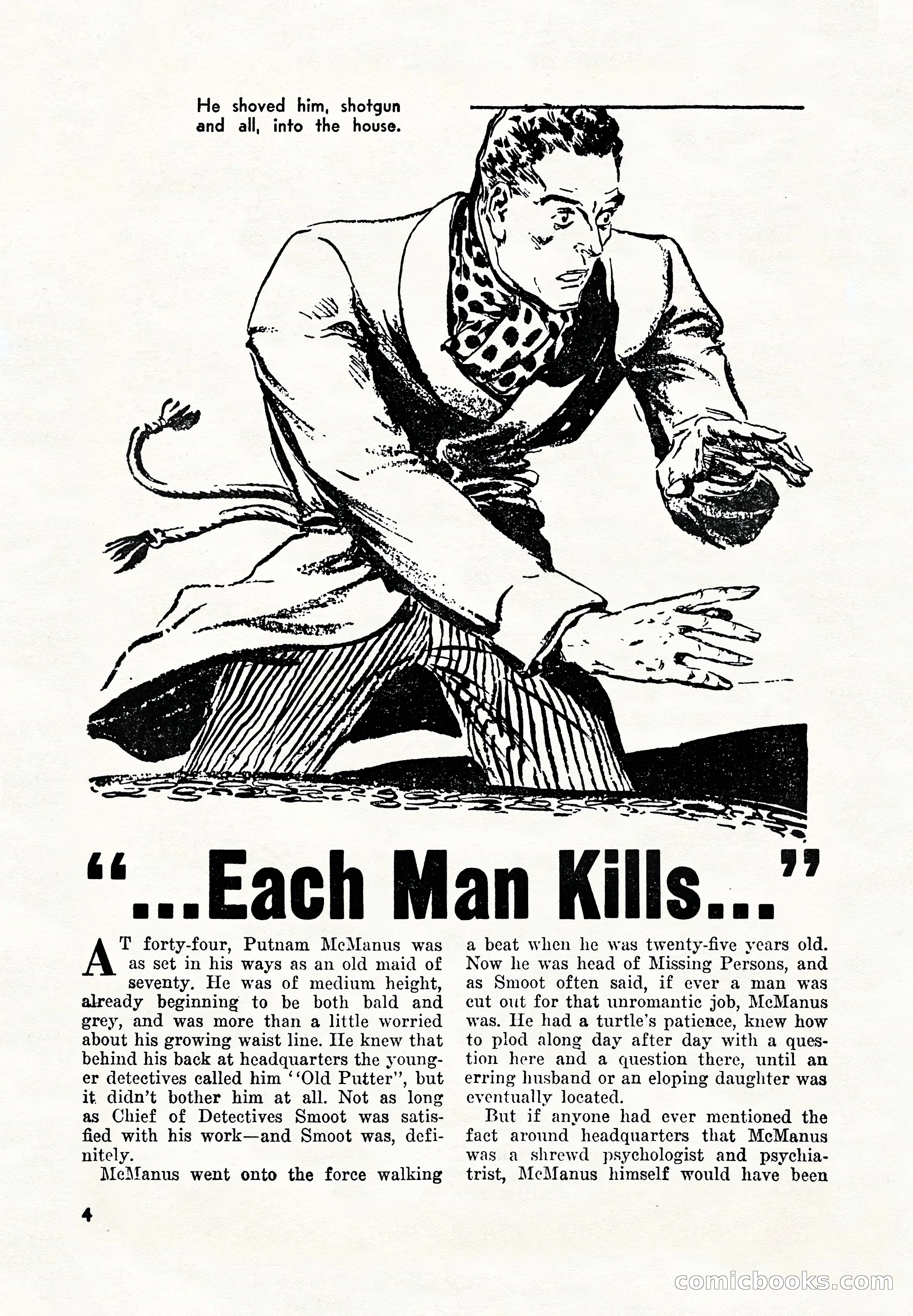 Super Detective, November 1945 — page 6 of 100