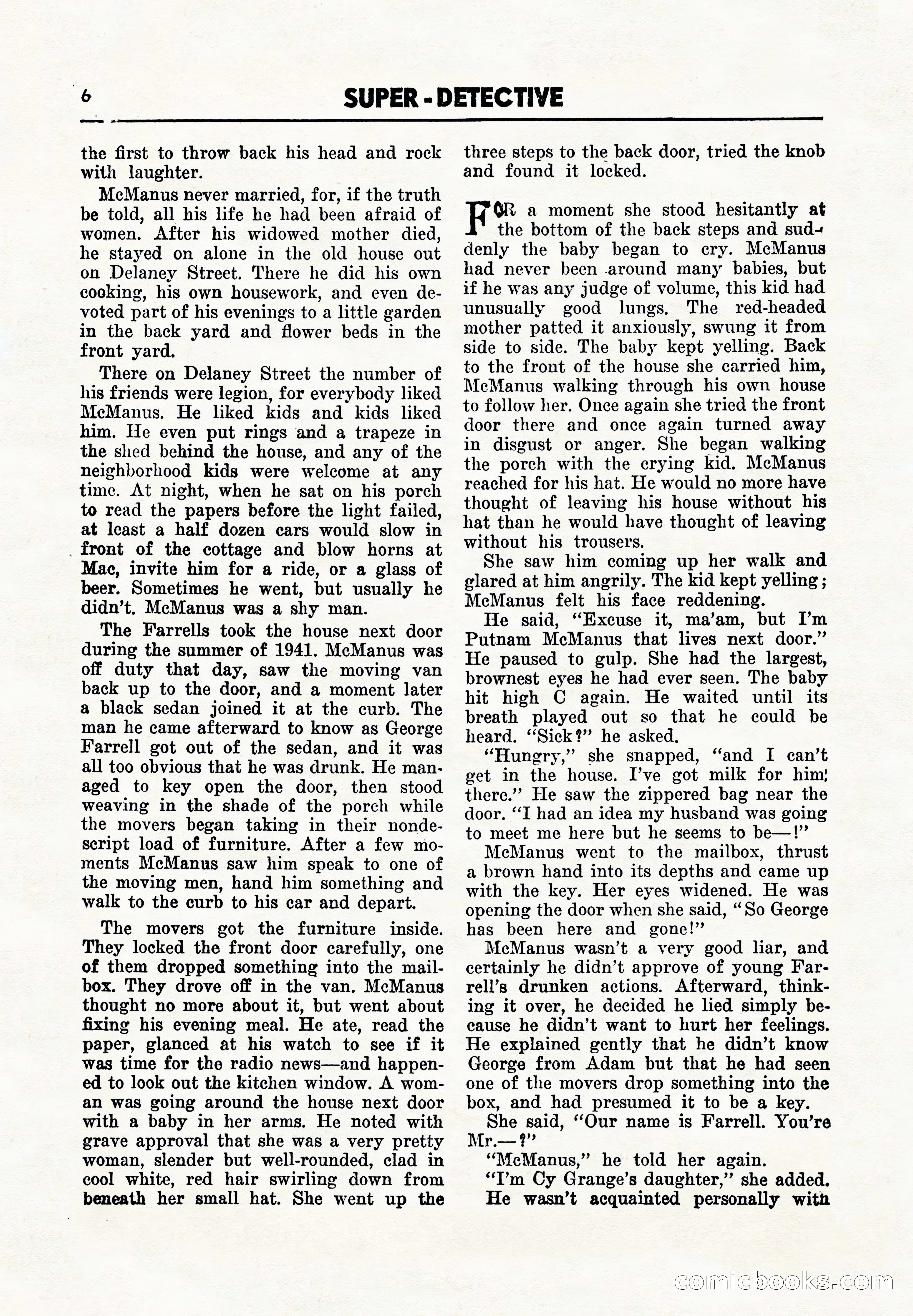 Super Detective, November 1945 — page 8 of 100