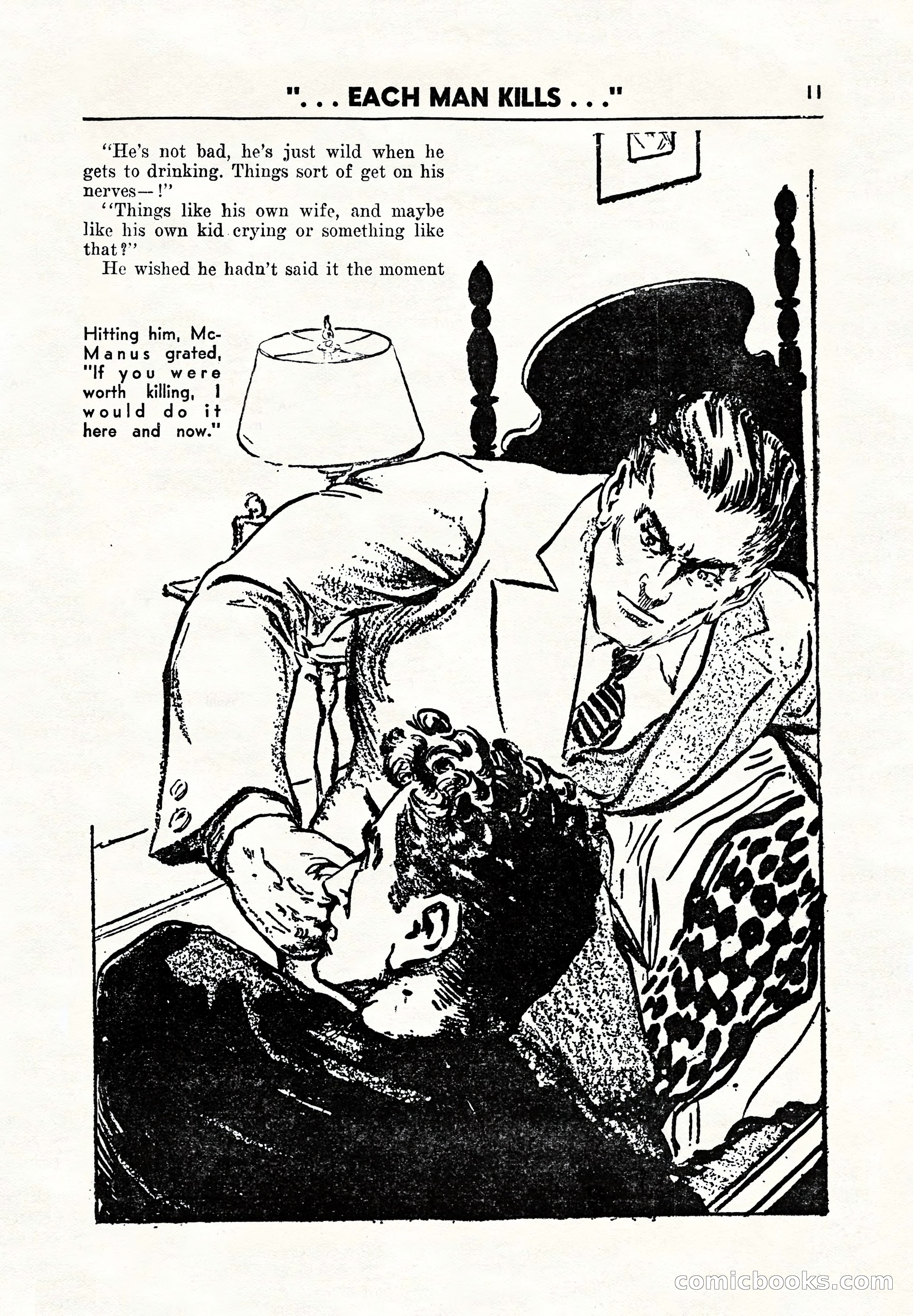 Super Detective, November 1945 — page 13 of 100