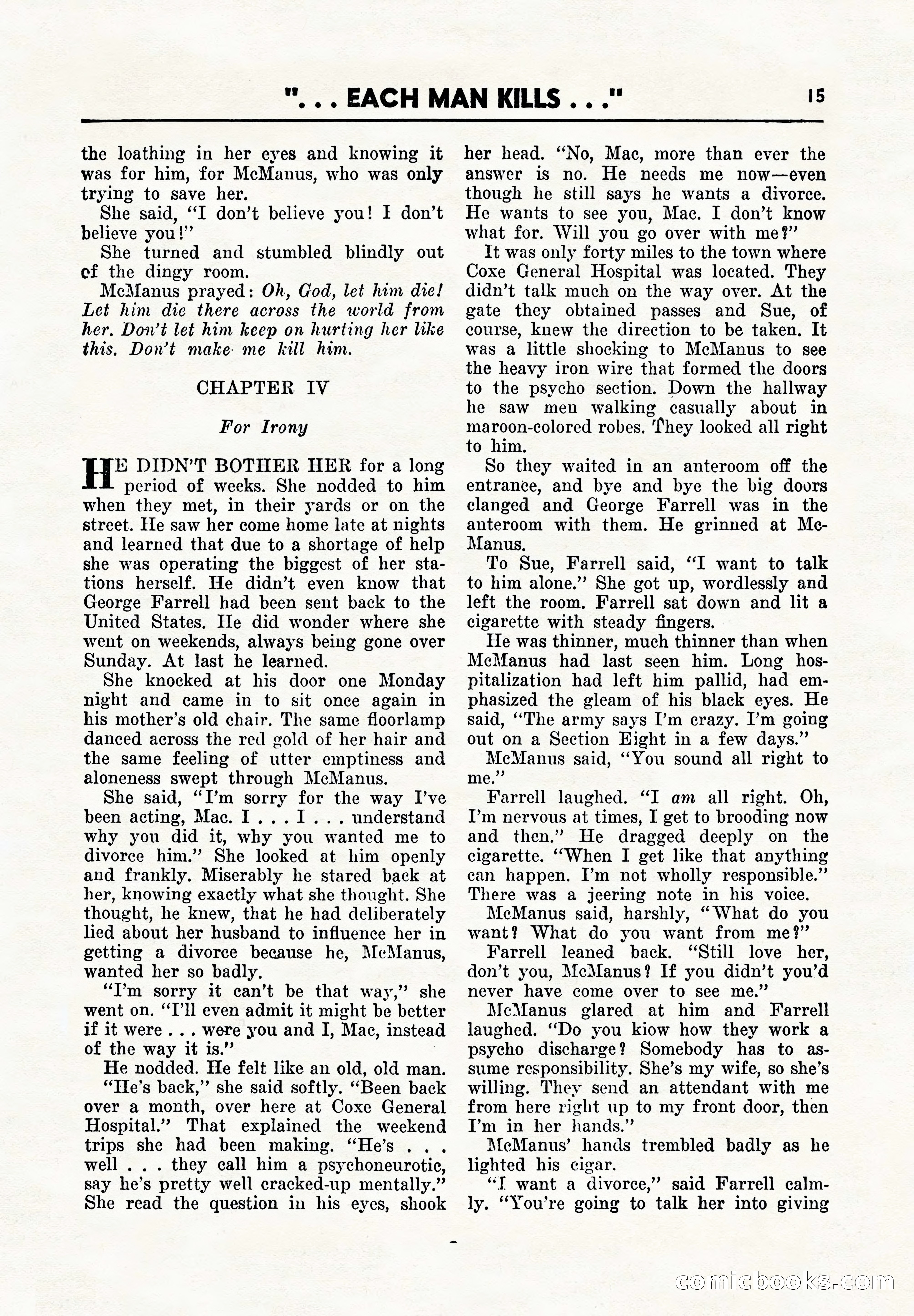 Super Detective, November 1945 — page 17 of 100