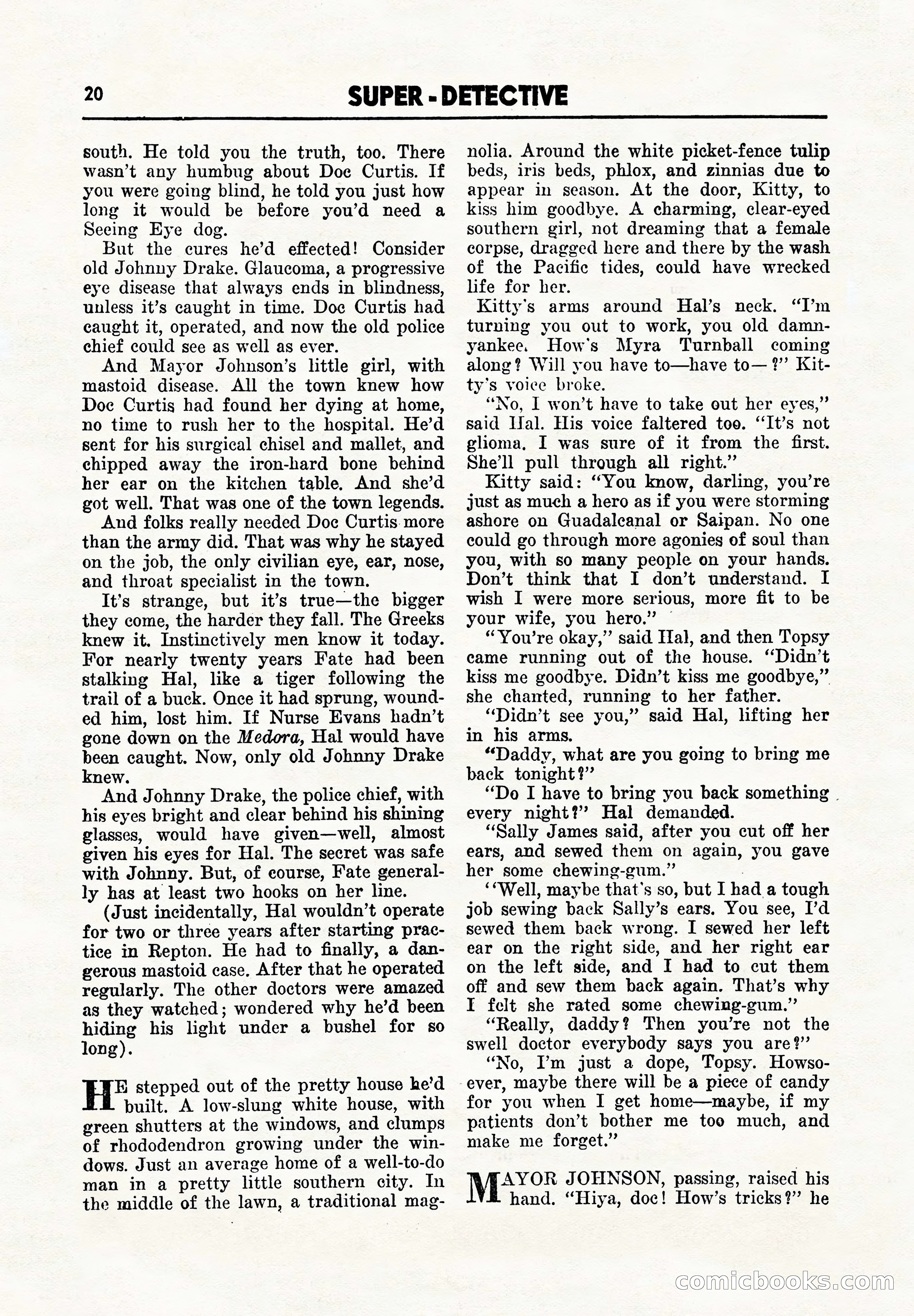 Super Detective, November 1945 — page 22 of 100